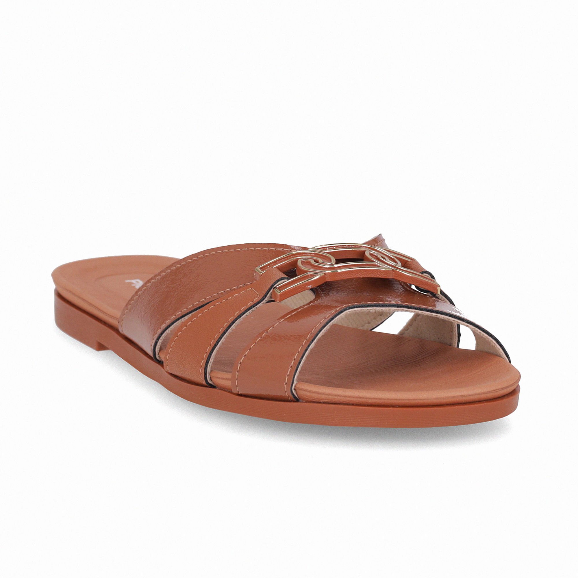 Rasteirinha Mari Ocre Marrom 3