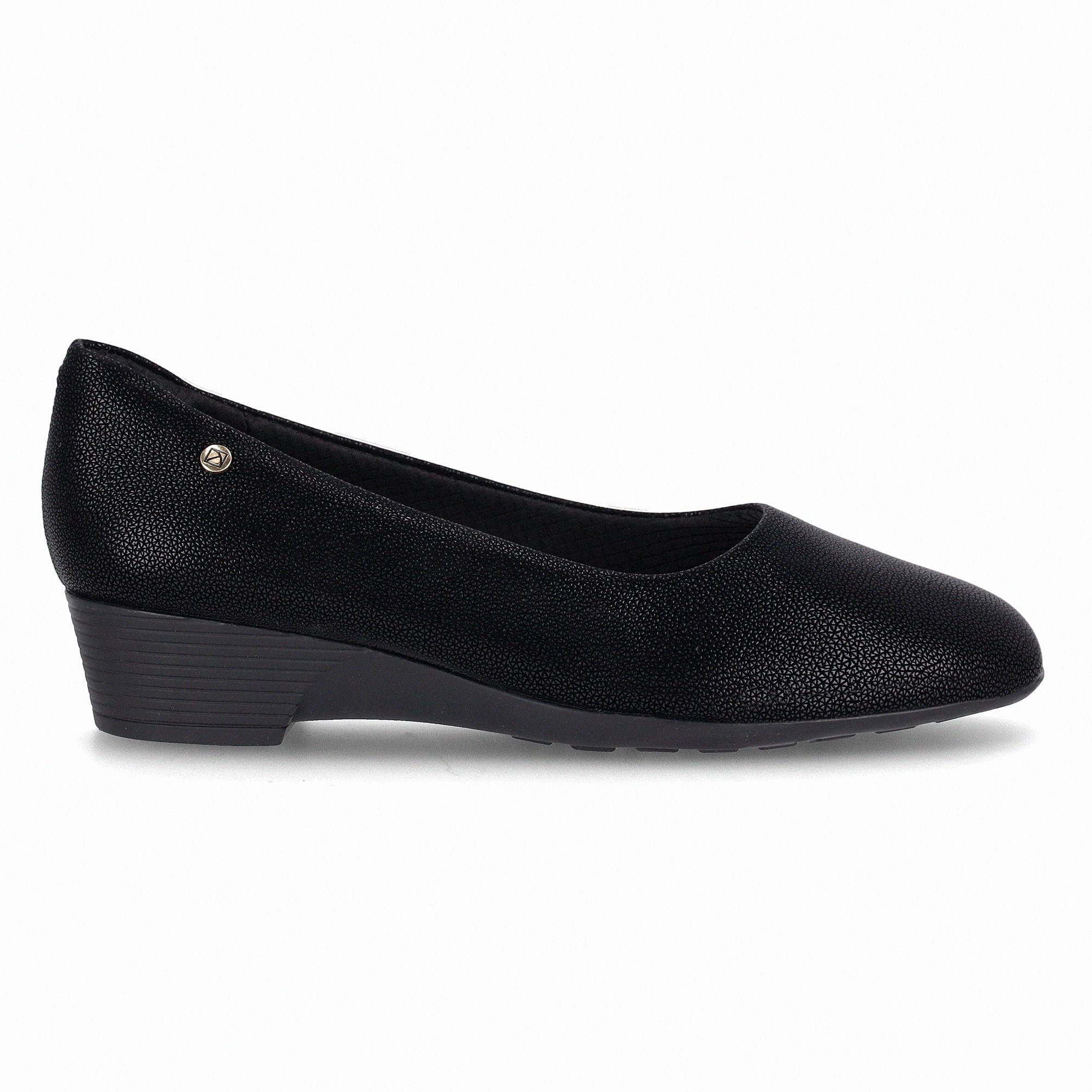 PICCADILLY MAXI - Sapato Anabela Médio Preto