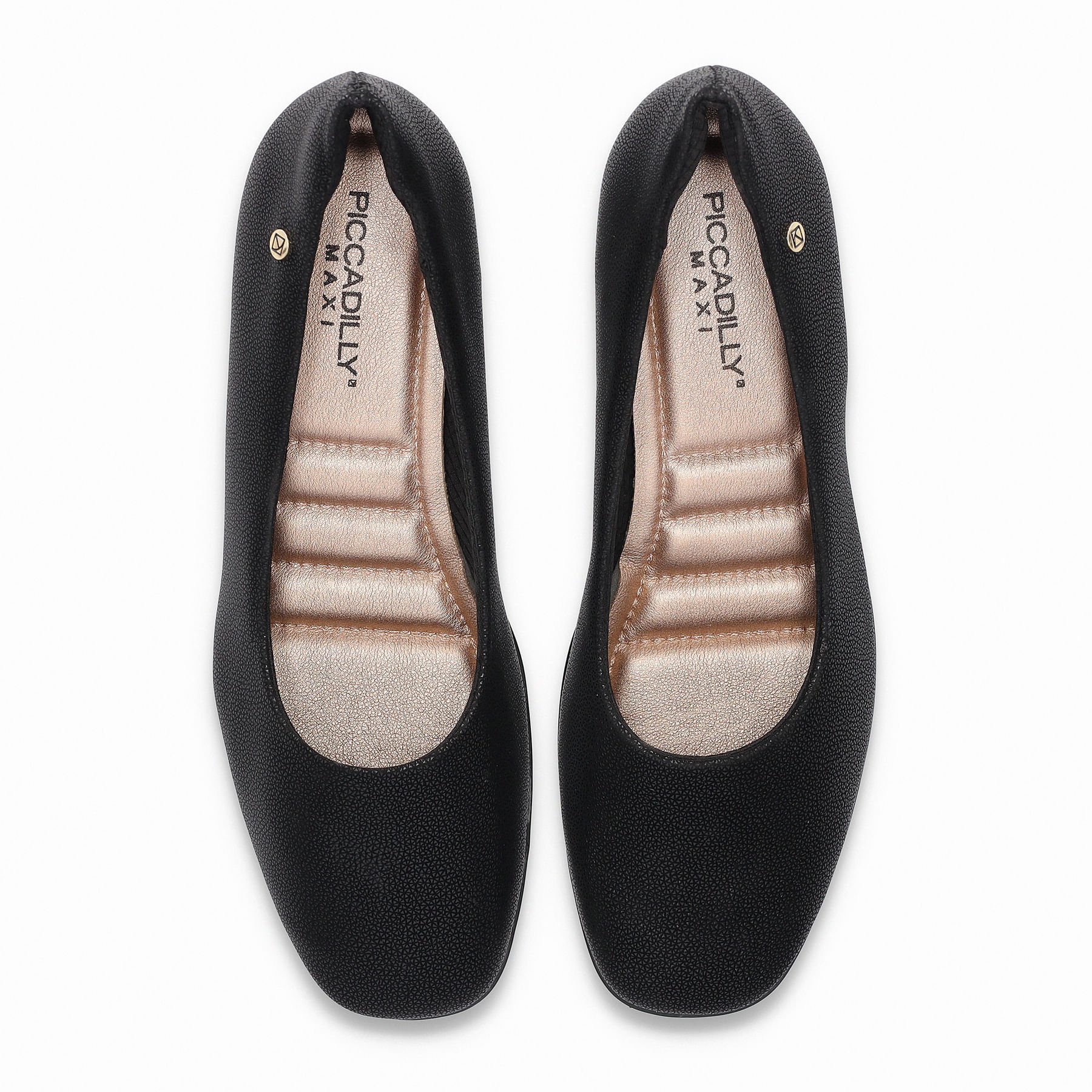 PICCADILLY MAXI - Sapato Anabela Médio Preto Preto 4