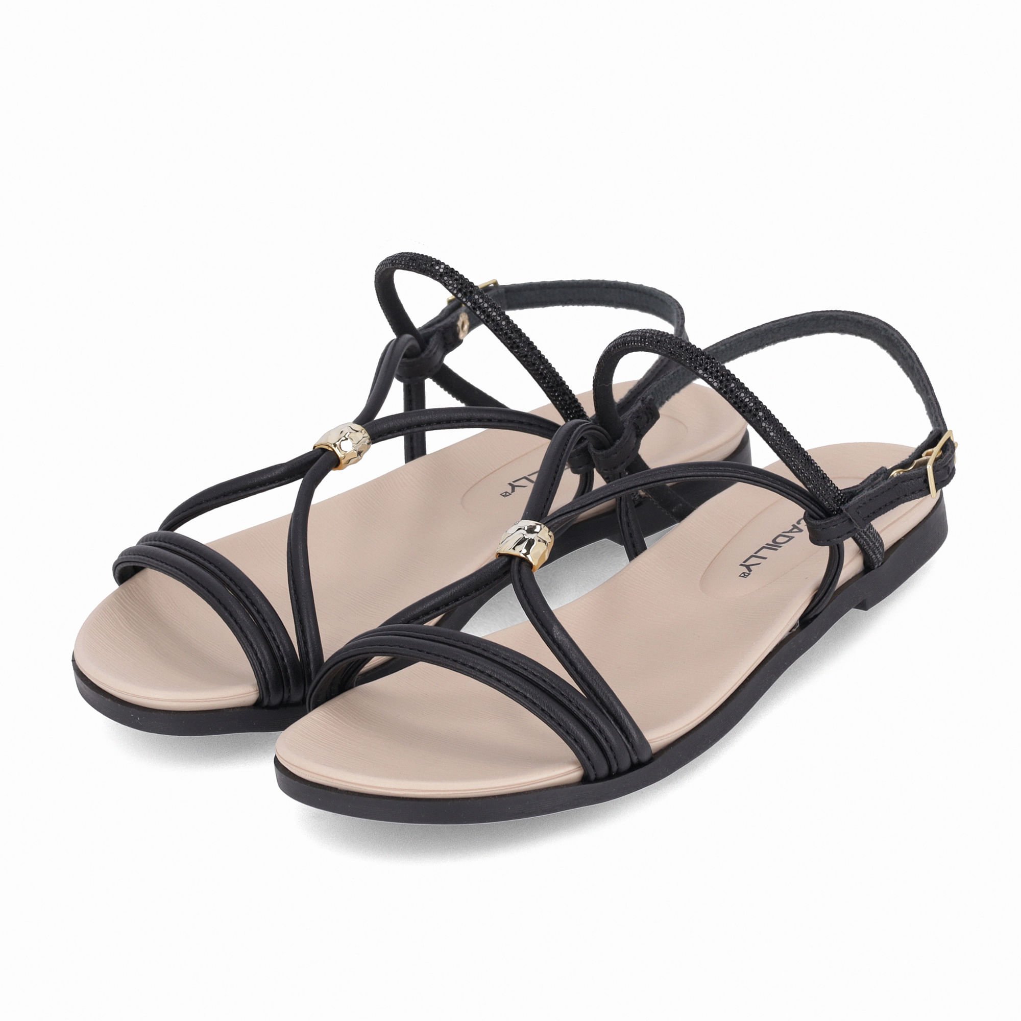Rasteirinha Mari Preto Preto 2