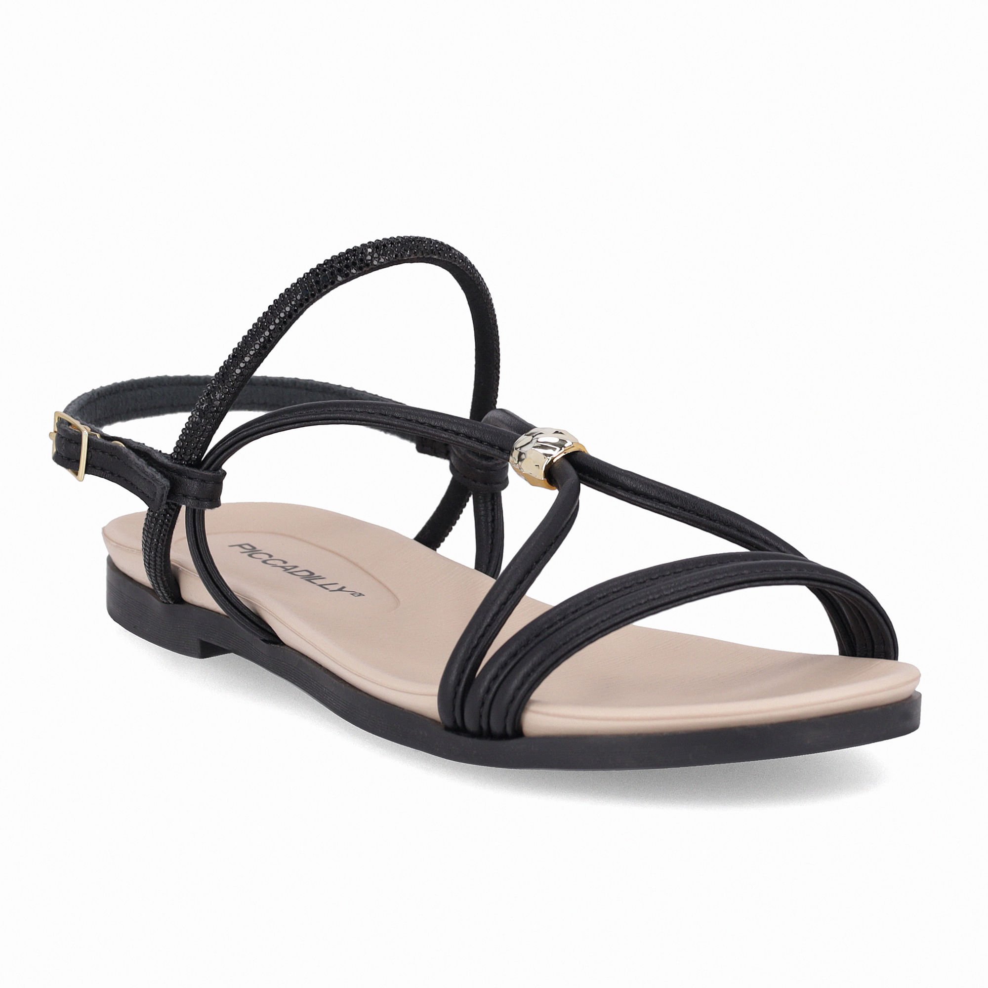 Rasteirinha Mari Preto Preto 3