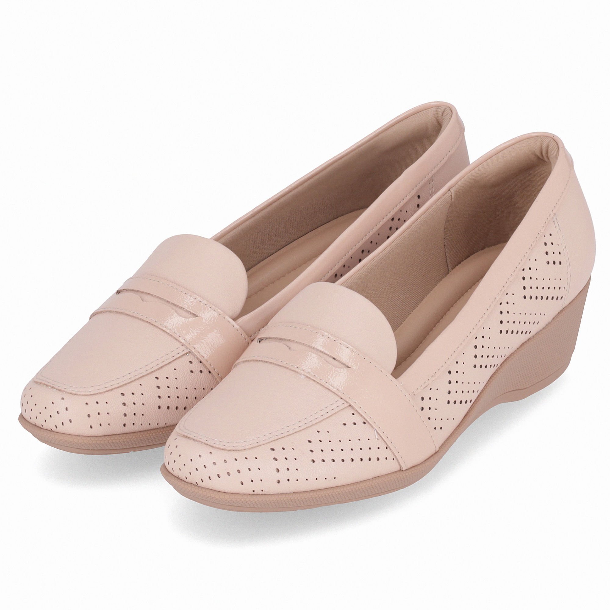 Loafer Ivone Anabela Médio Rose Rose 2