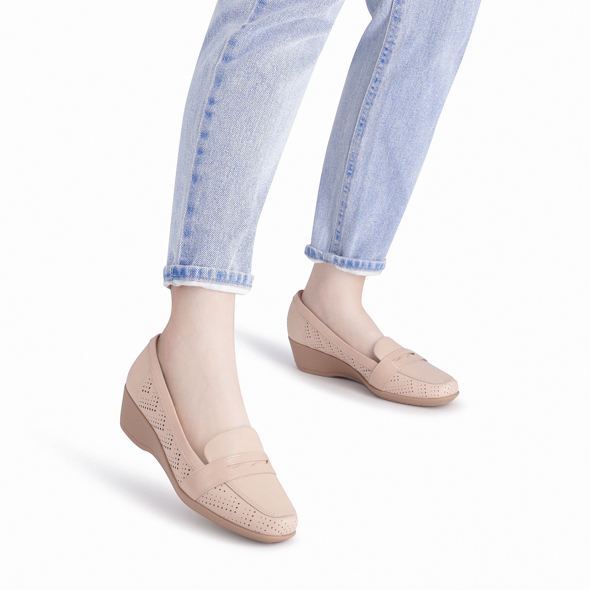 Loafer Ivone Anabela Médio Rose Rose 3