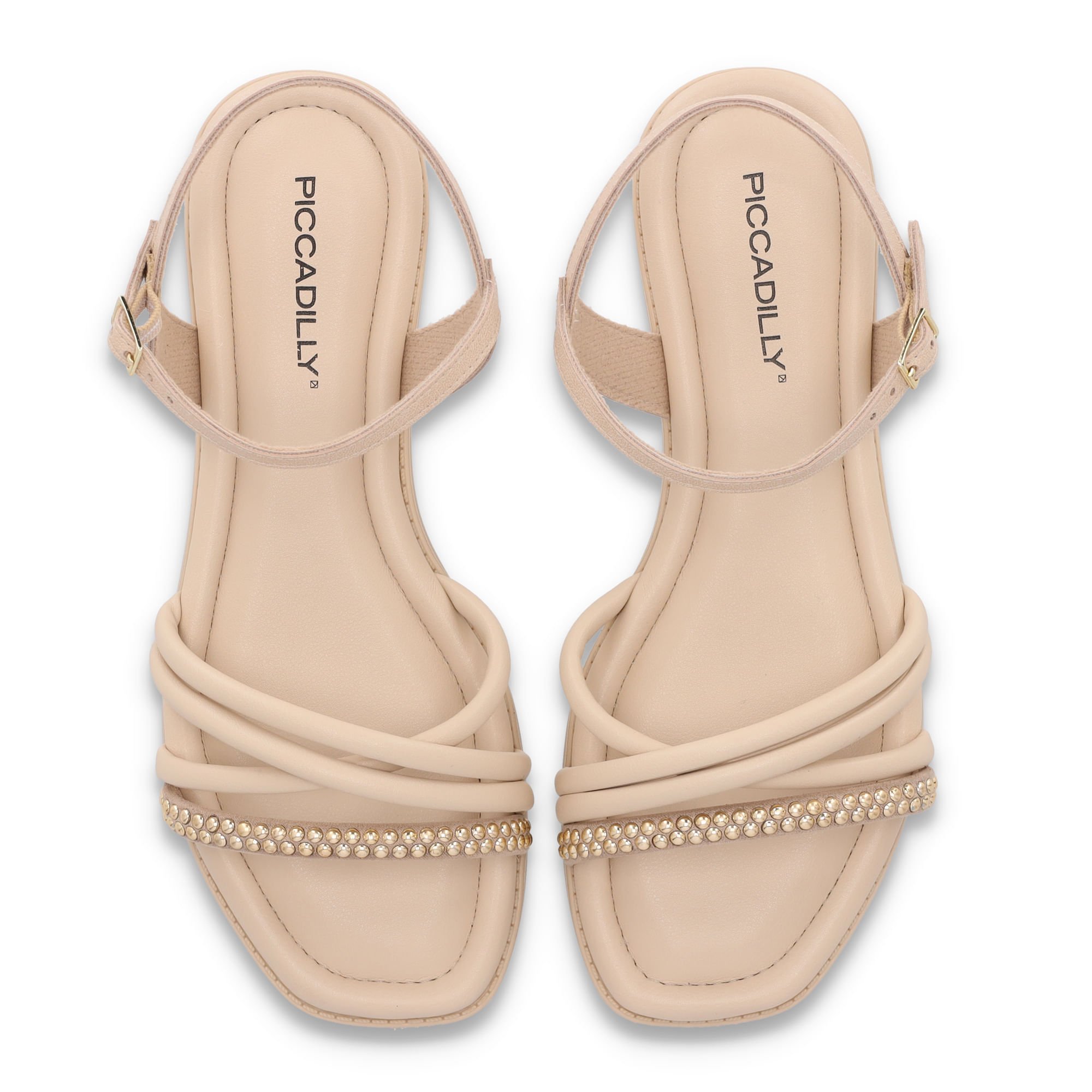 Rasteirinha Gabi Rasteira Brule com Areia Bege 4