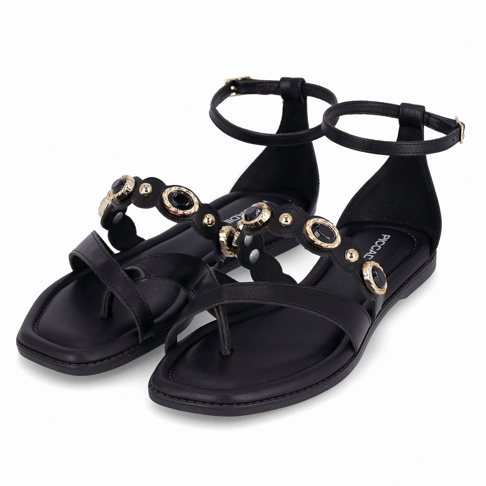 Rasteirinha Gabi Preto Preto 2