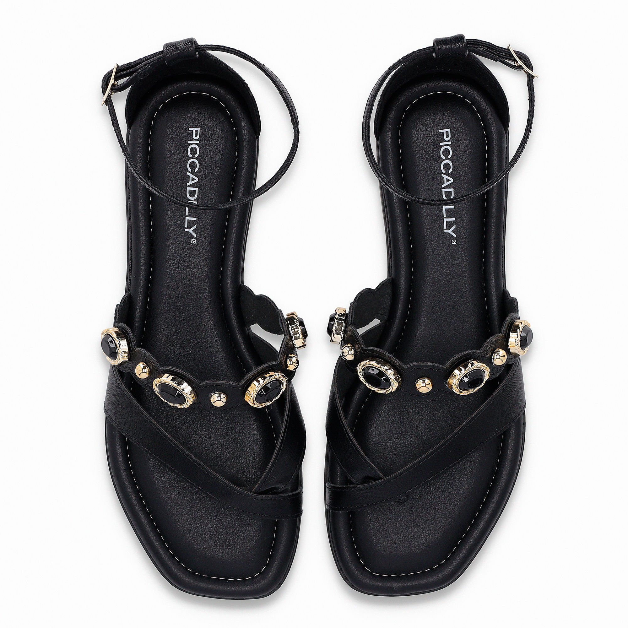 Rasteirinha Gabi Preto Preto 5