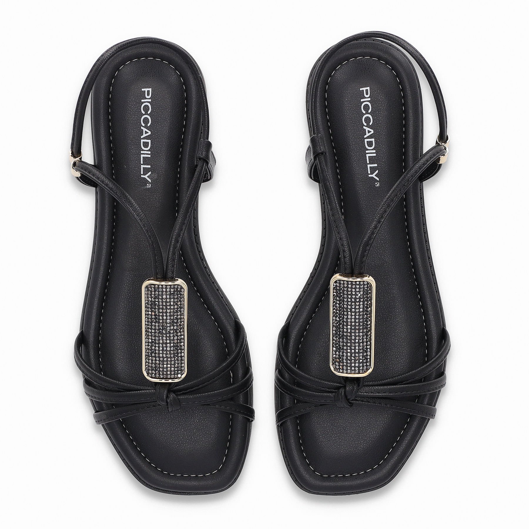 Rasteirinha Gabi Preto Preto 5