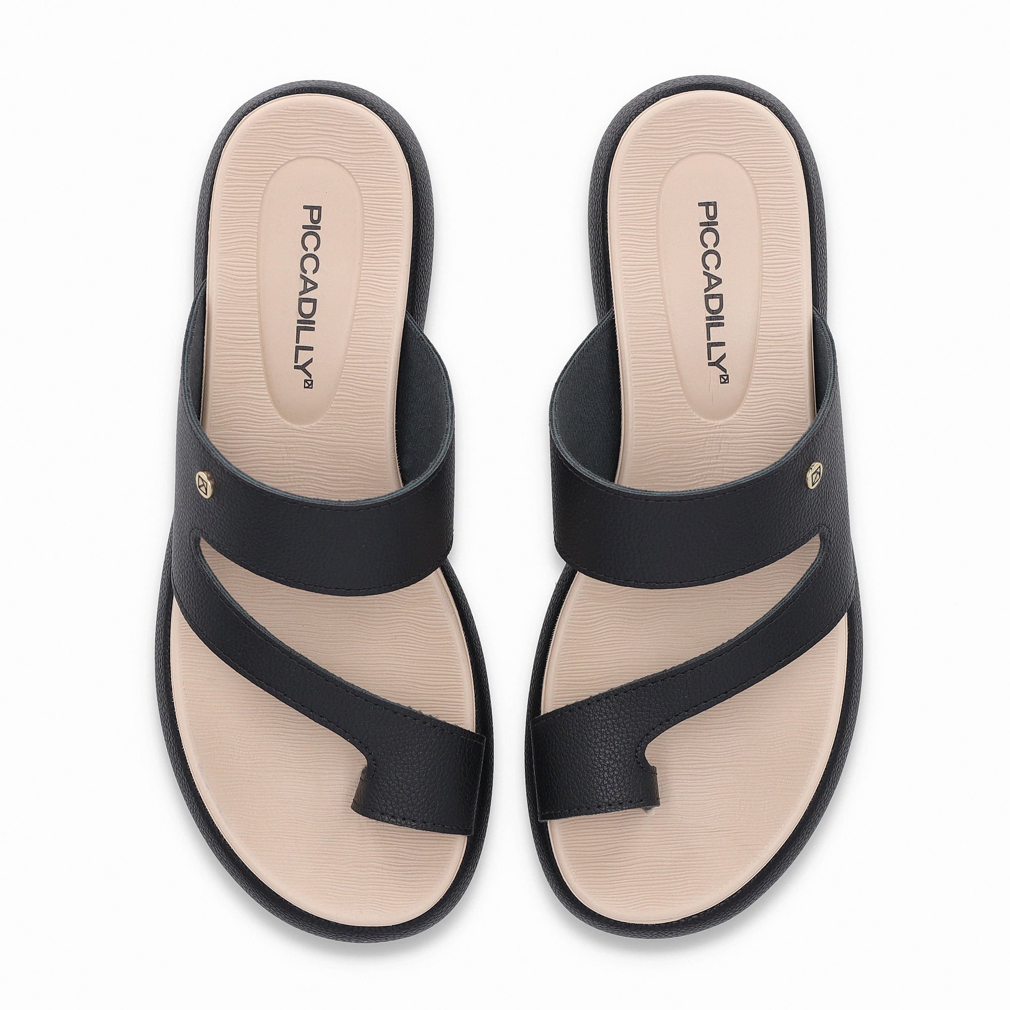 Tamanco Sol Anabela Médio Preto Preto 5