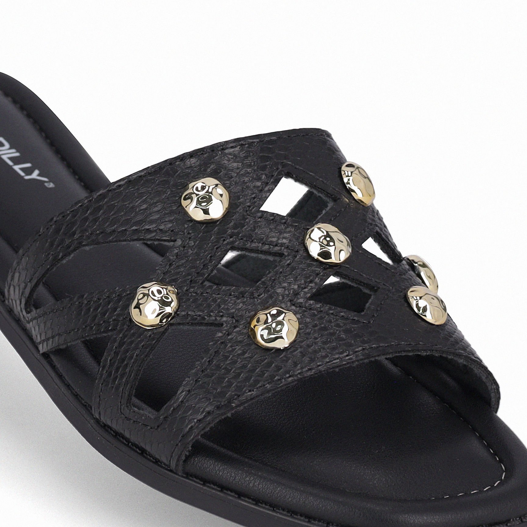 Rasteirinha Gabi Preto Preto 4