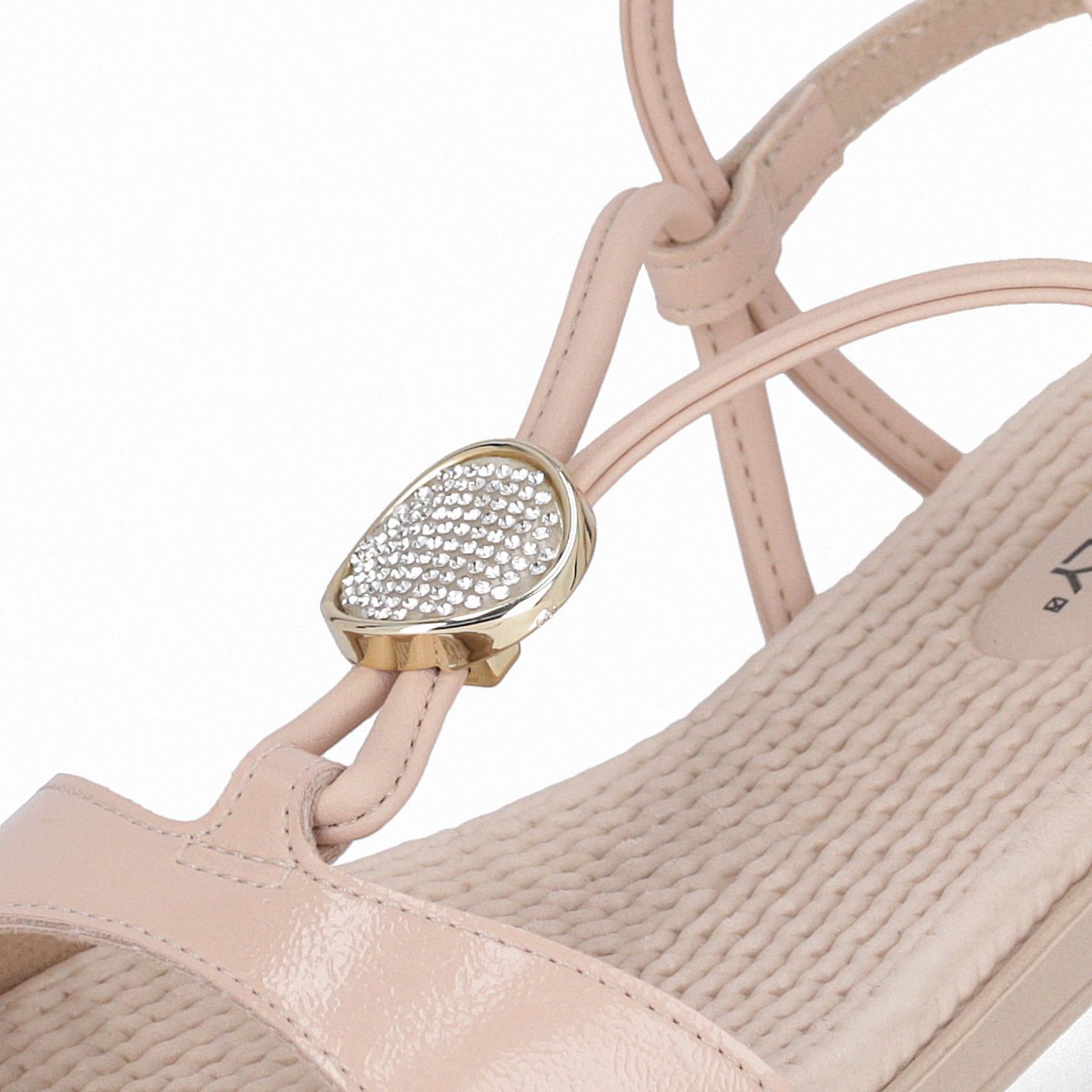 Sandália Rasteirinha Adla Rose Rosa 4