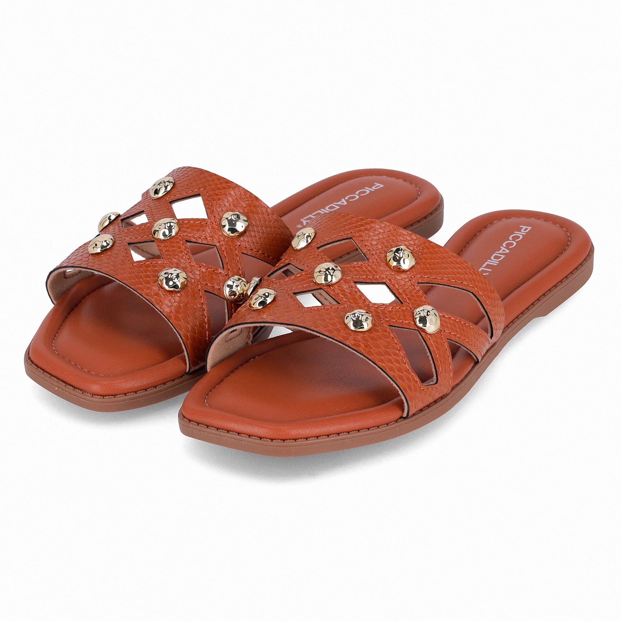 Rasteirinha Gabi Ocre Marrom 2