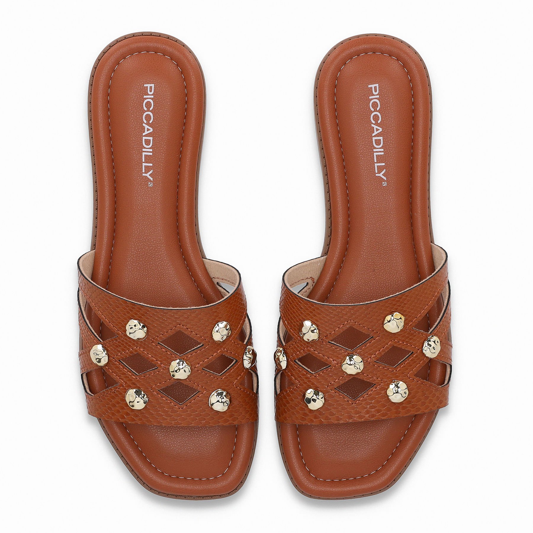 Rasteirinha Gabi Ocre Marrom 5