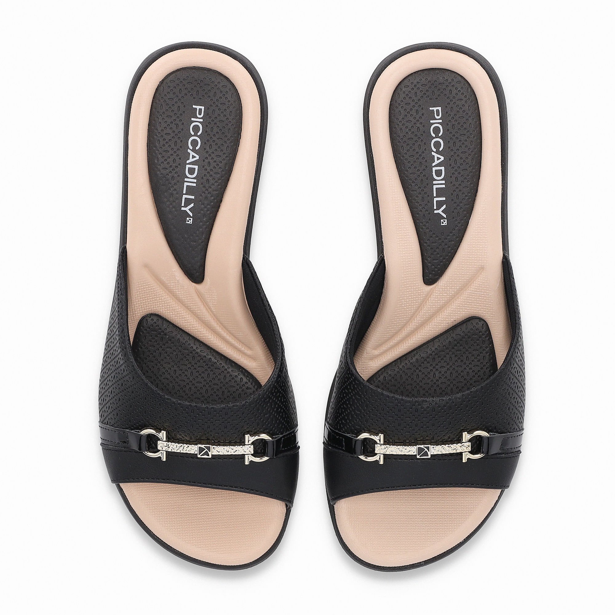 Tamanco Cecilia Anabela Médio Preto Preto 4