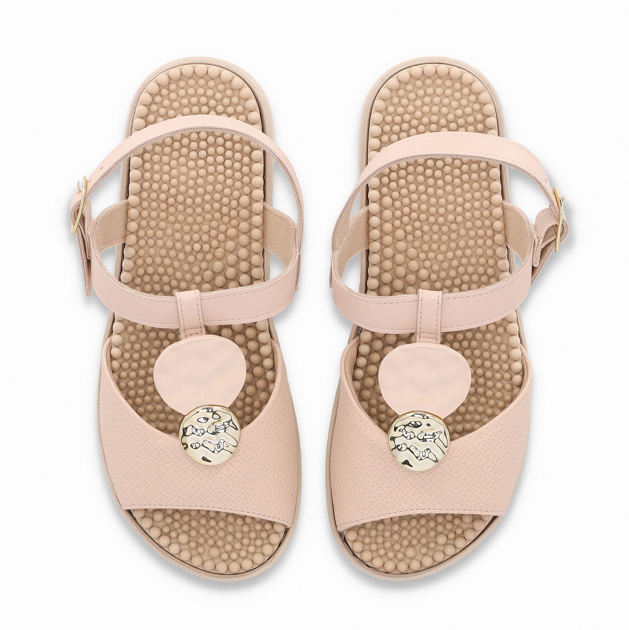 Sandália Spa Anabela Médio Rose Rose 6