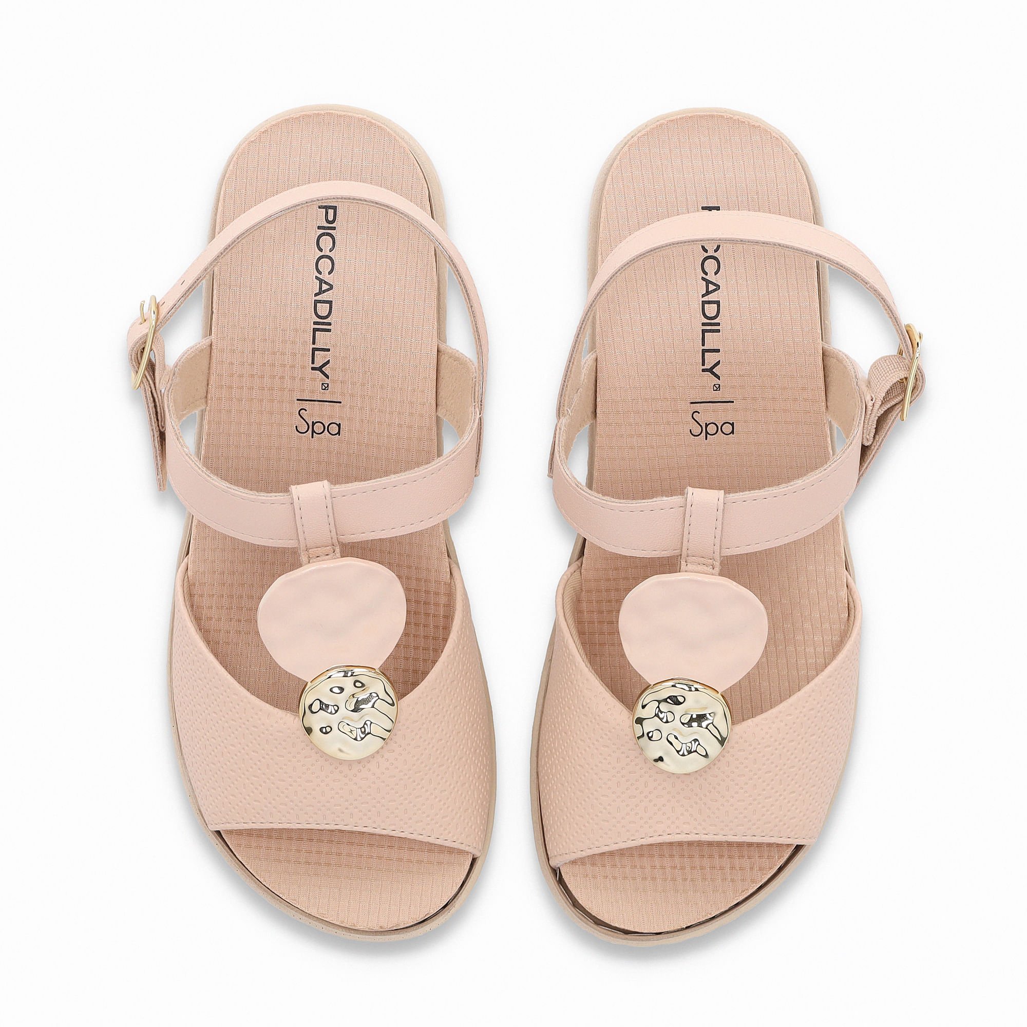 Sandália Spa Anabela Médio Rose Rose 7