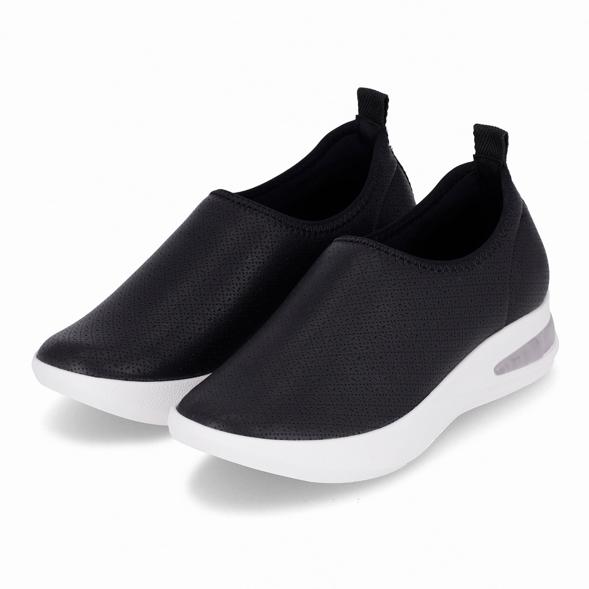 Tênis SoftStep Médio Preto Preto 2
