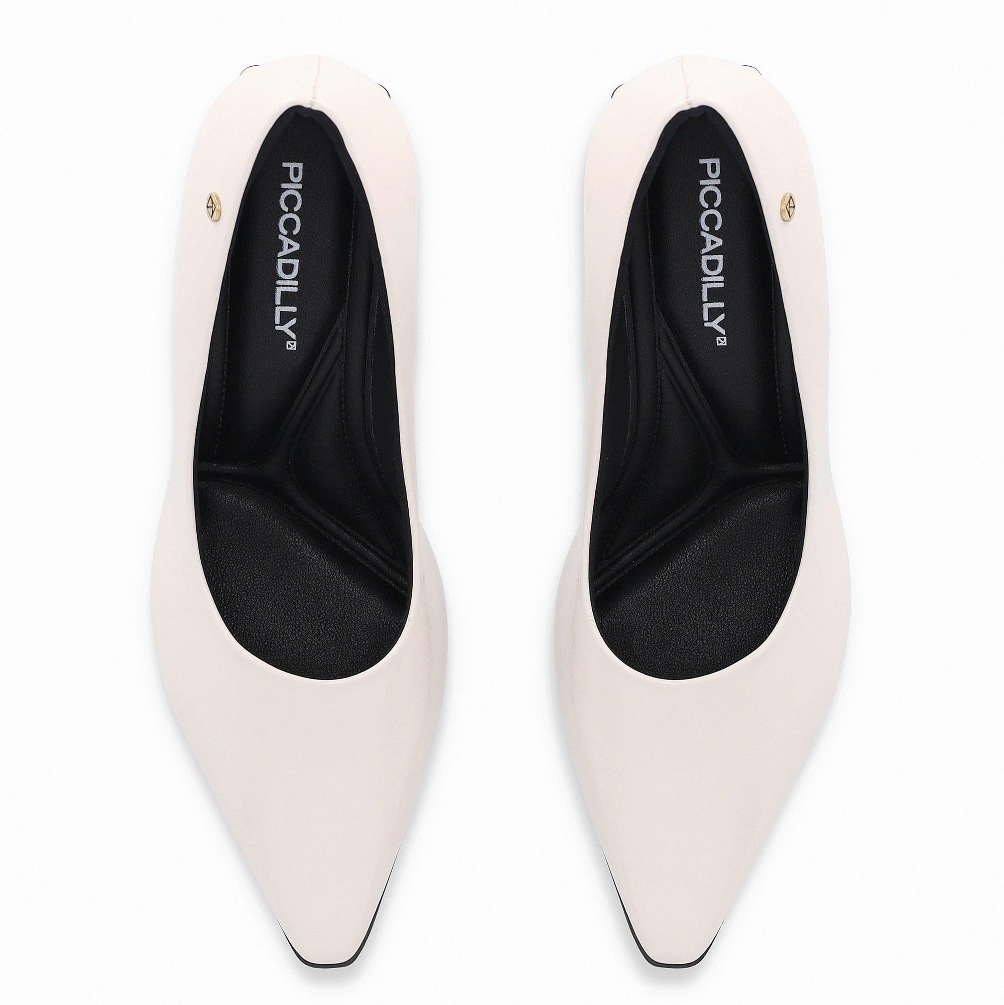 Scarpin Irene Salto Alto Off White Branco 5