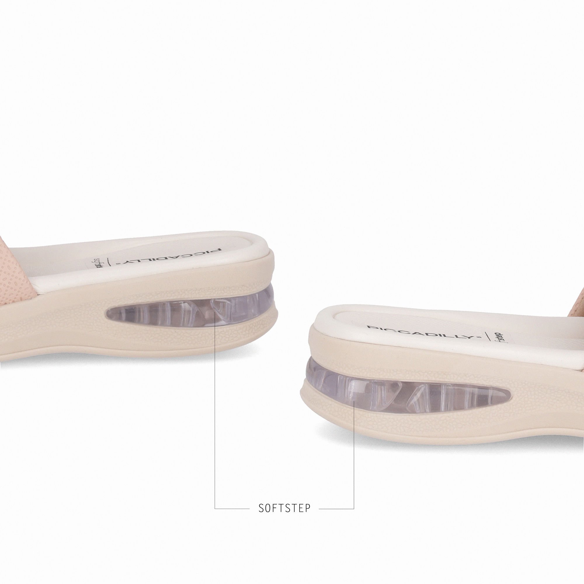Tamanco SoftStep Anabela Médio Rose Rose 4