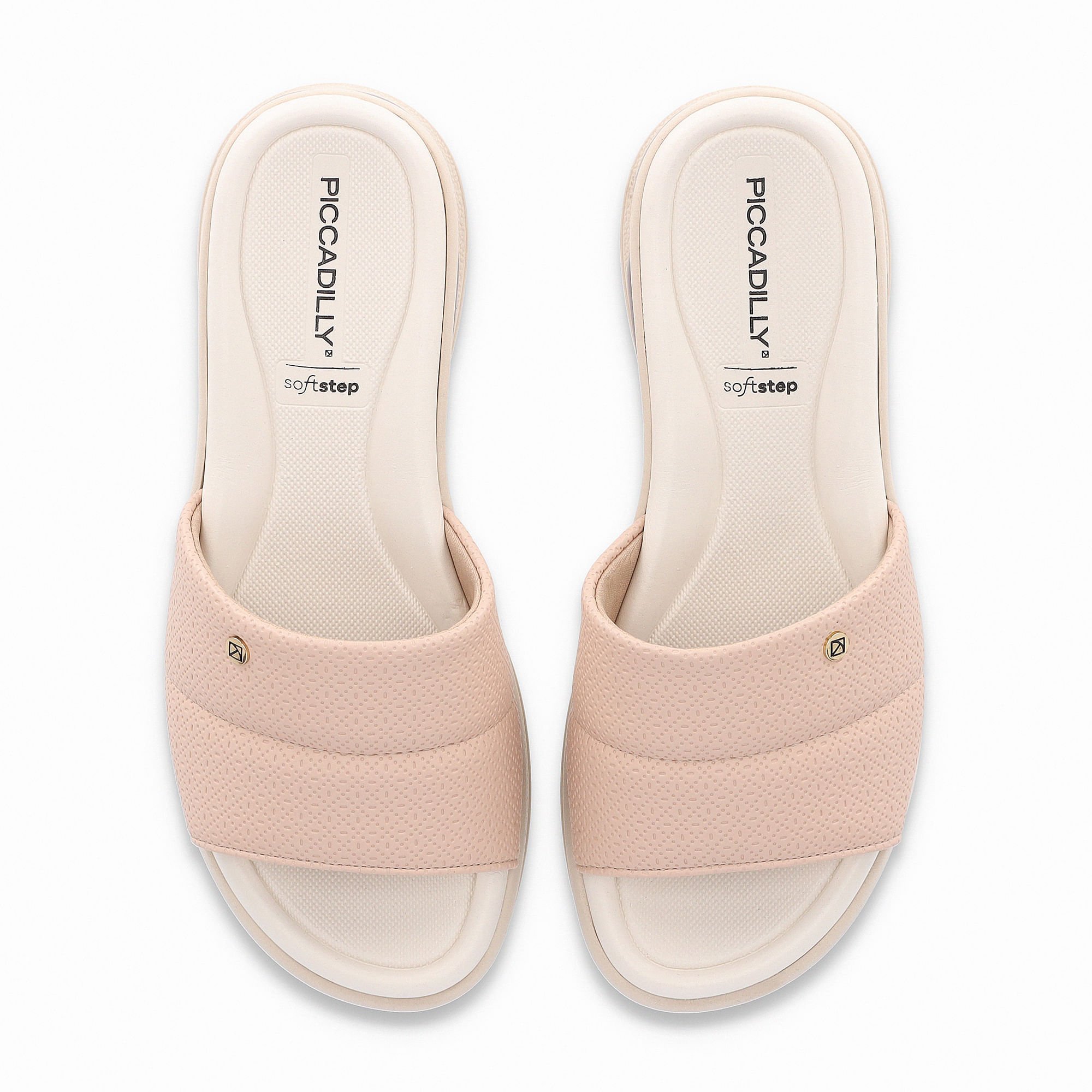 Tamanco SoftStep Anabela Médio Rose Rose 5