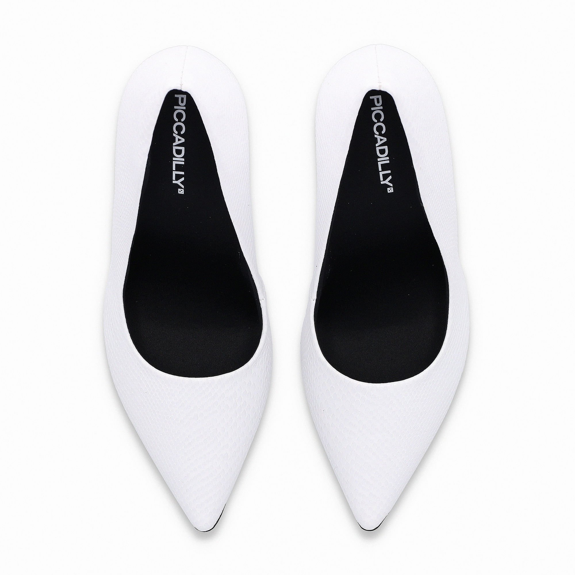 Scarpin Silvana Salto Alto Branco Neve Branco 4