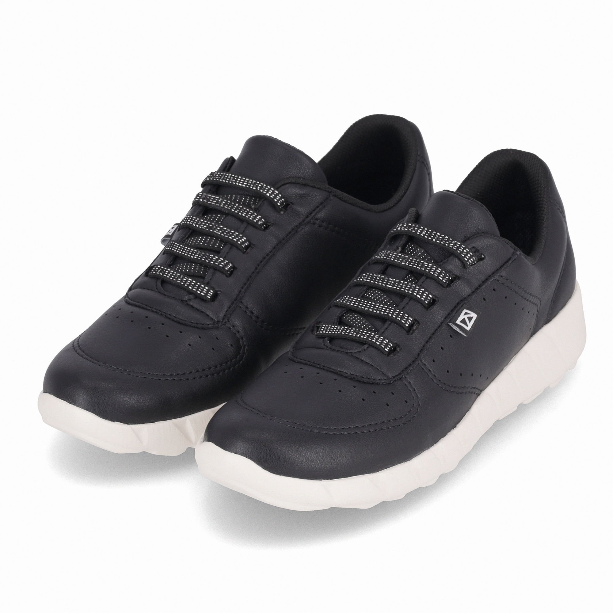 Tênis Fabi Rasteira Preto Preto 2