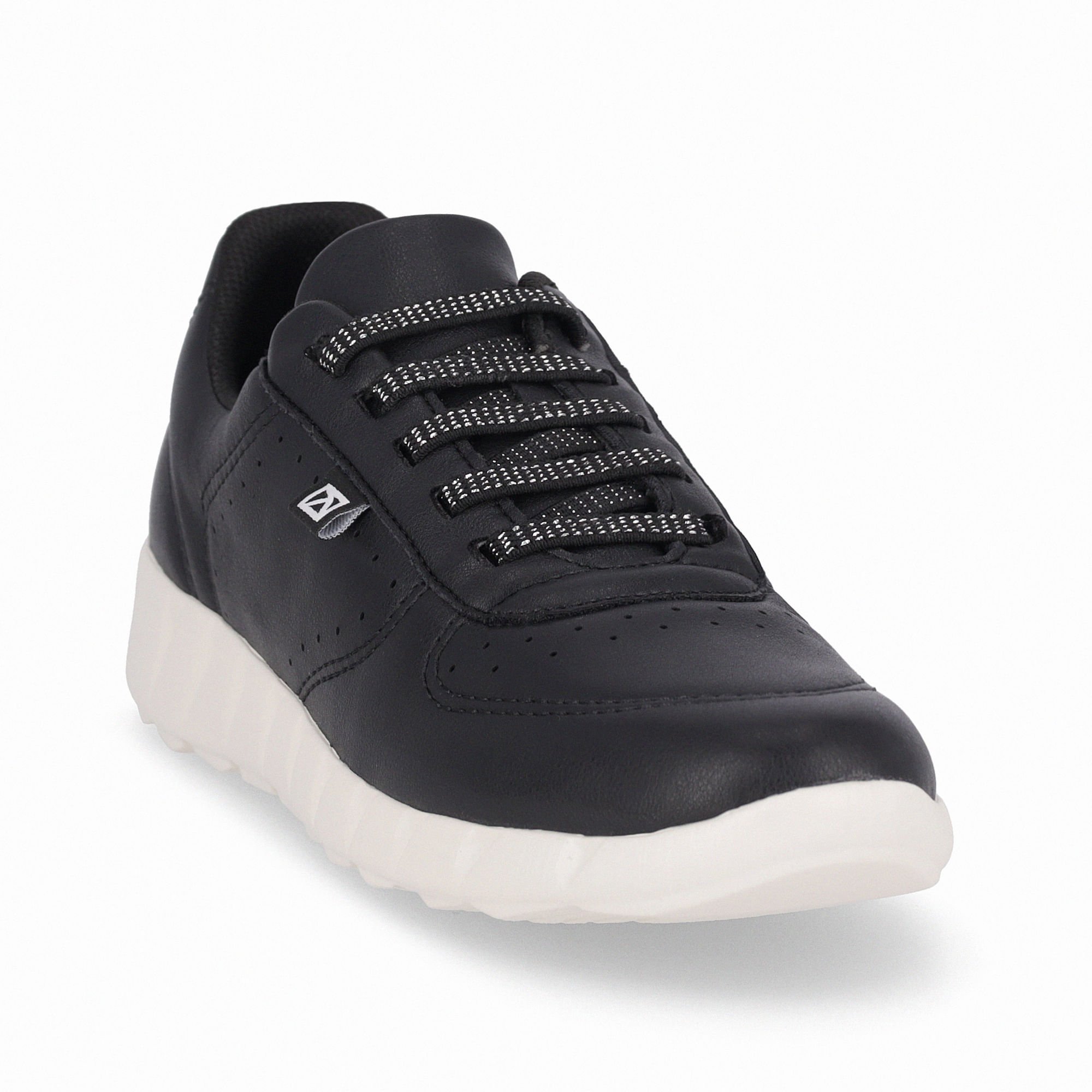 Tênis Fabi Rasteira Preto Preto 3