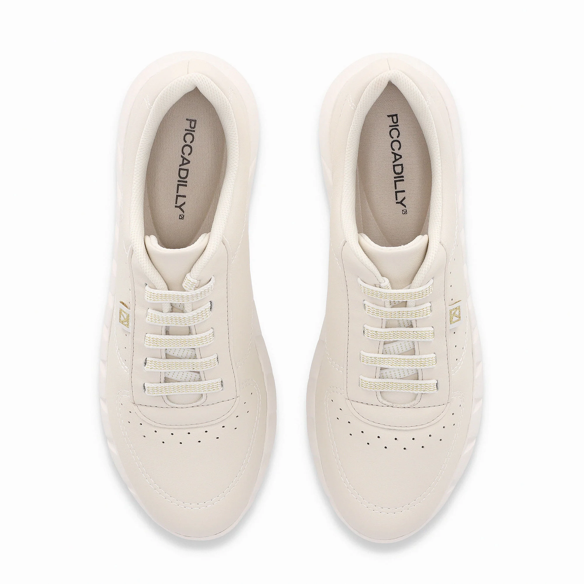 Tênis Fabi Rasteira Off White Bege