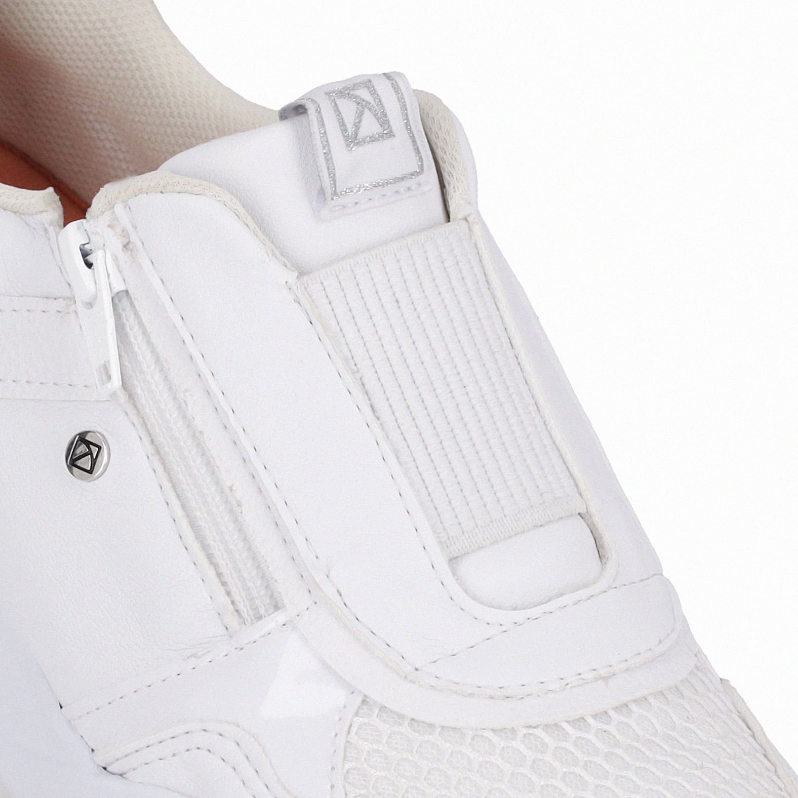 Tênis Fascite Anabela Médio Branco Neve Branco 4