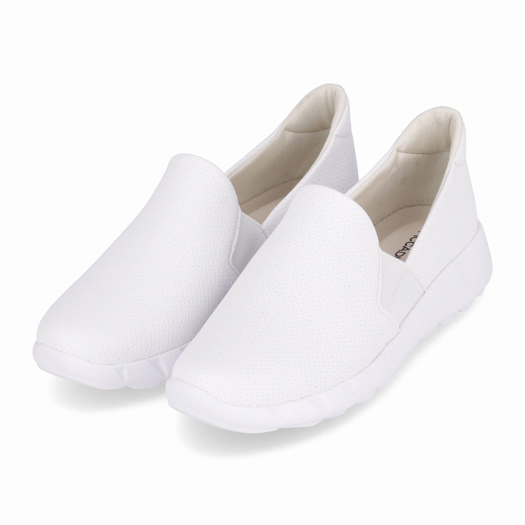 Tênis Fabi Rasteira Branco Neve Branco 2