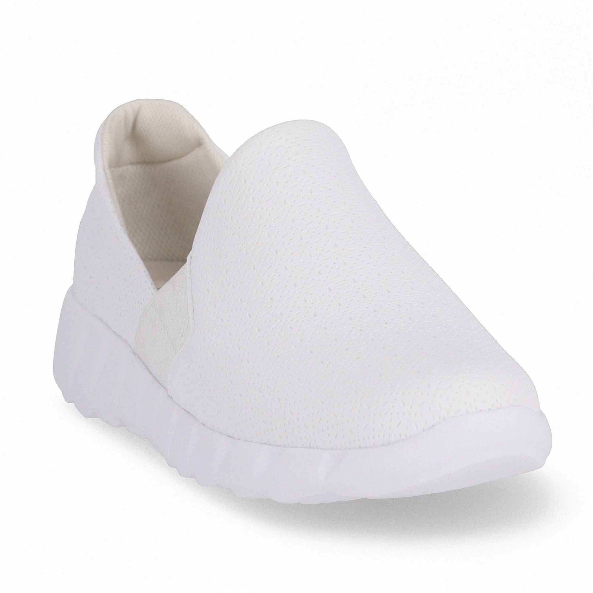 Tênis Fabi Rasteira Branco Neve Branco 3