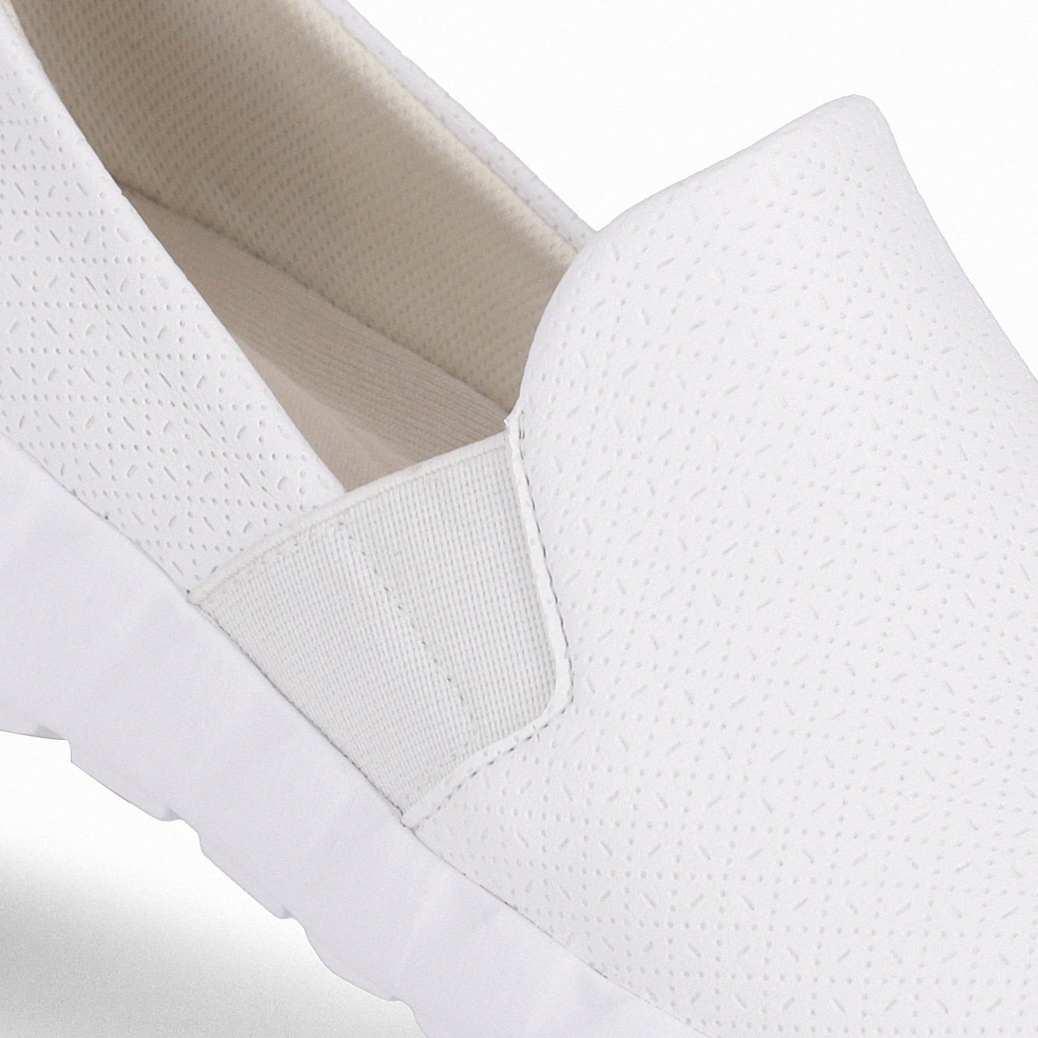 Tênis Fabi Rasteira Branco Neve Branco 4