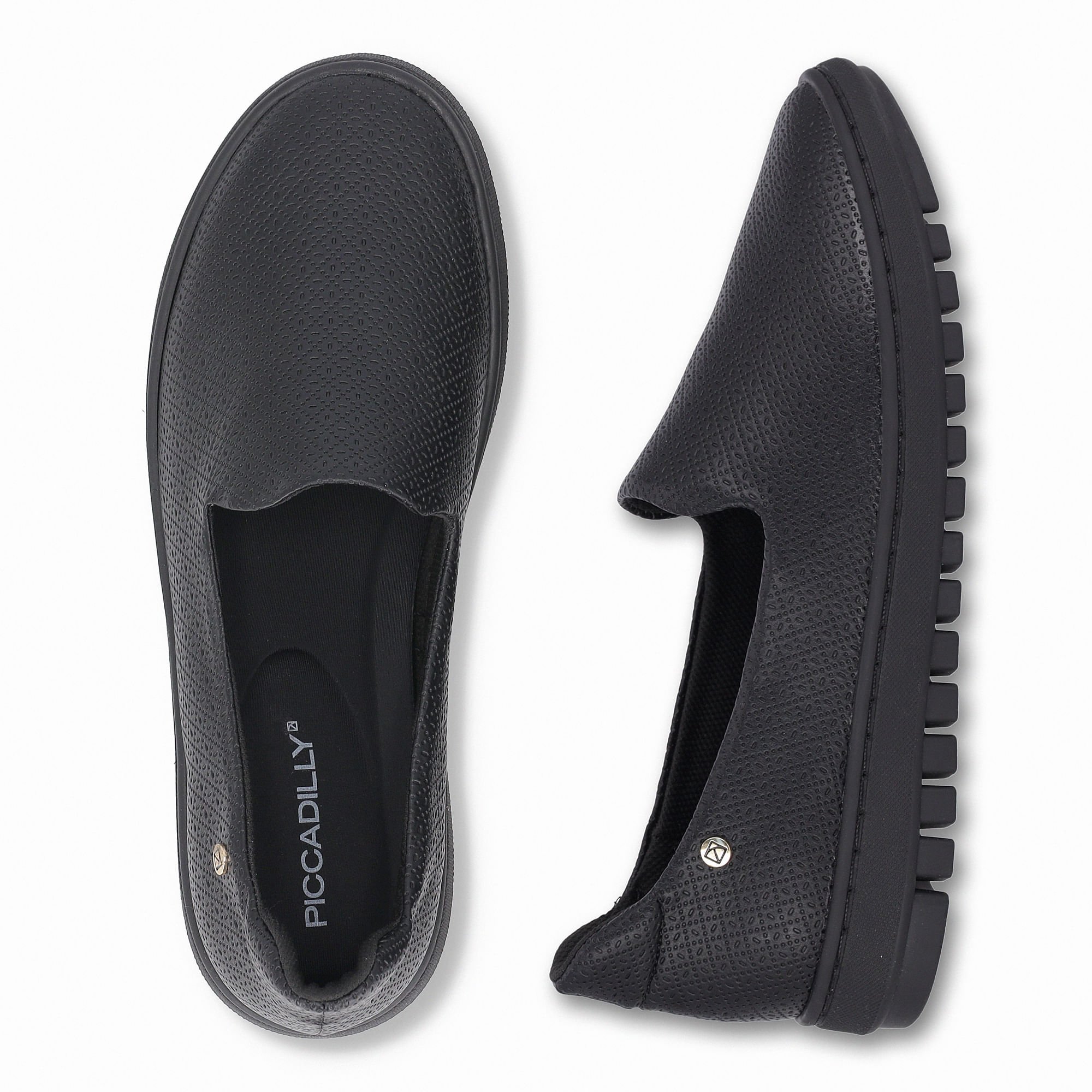 Tênis Nici Salto Baixo Preto Preto 4