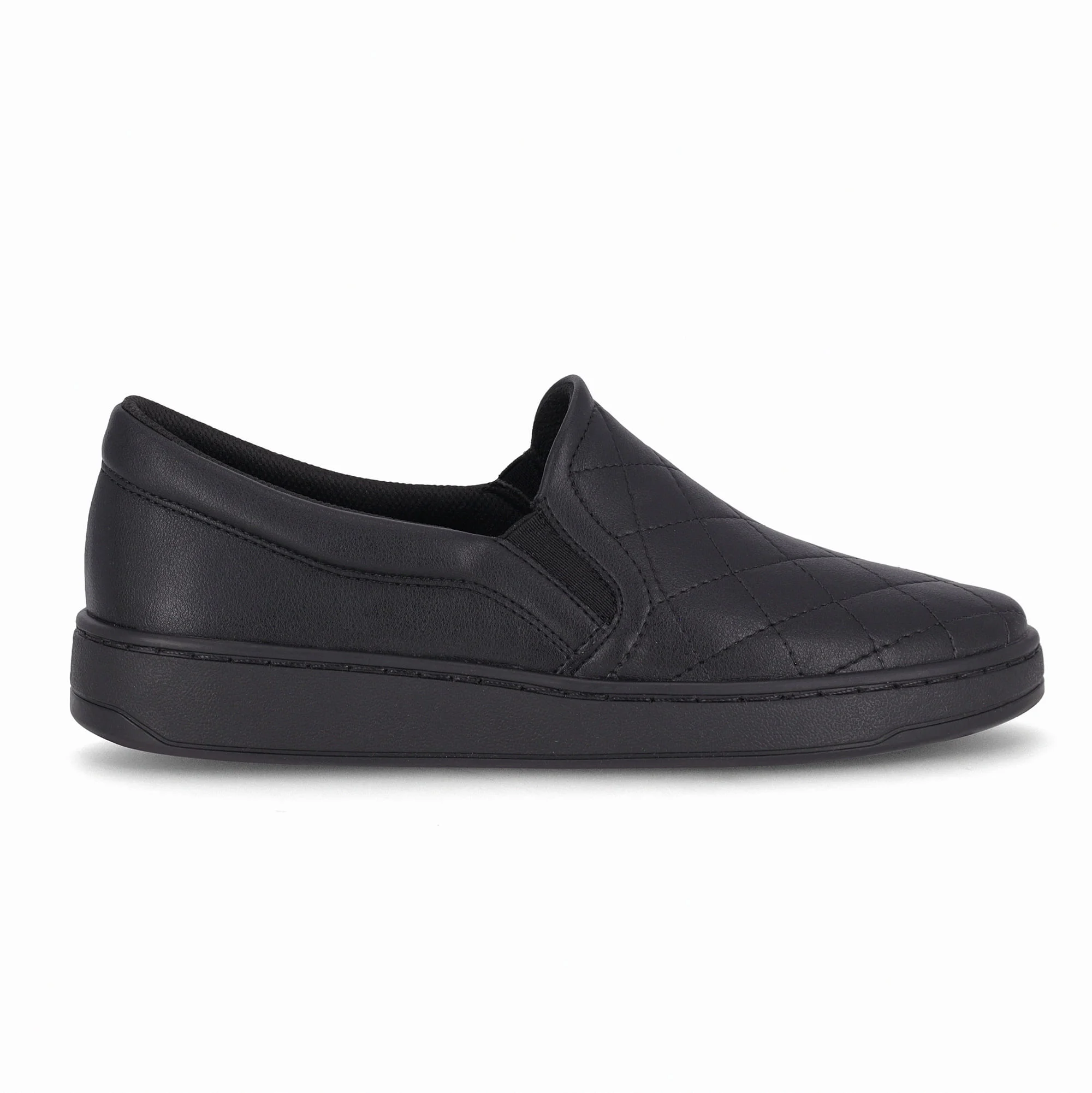 Tênis Beta Salto Baixo Preto