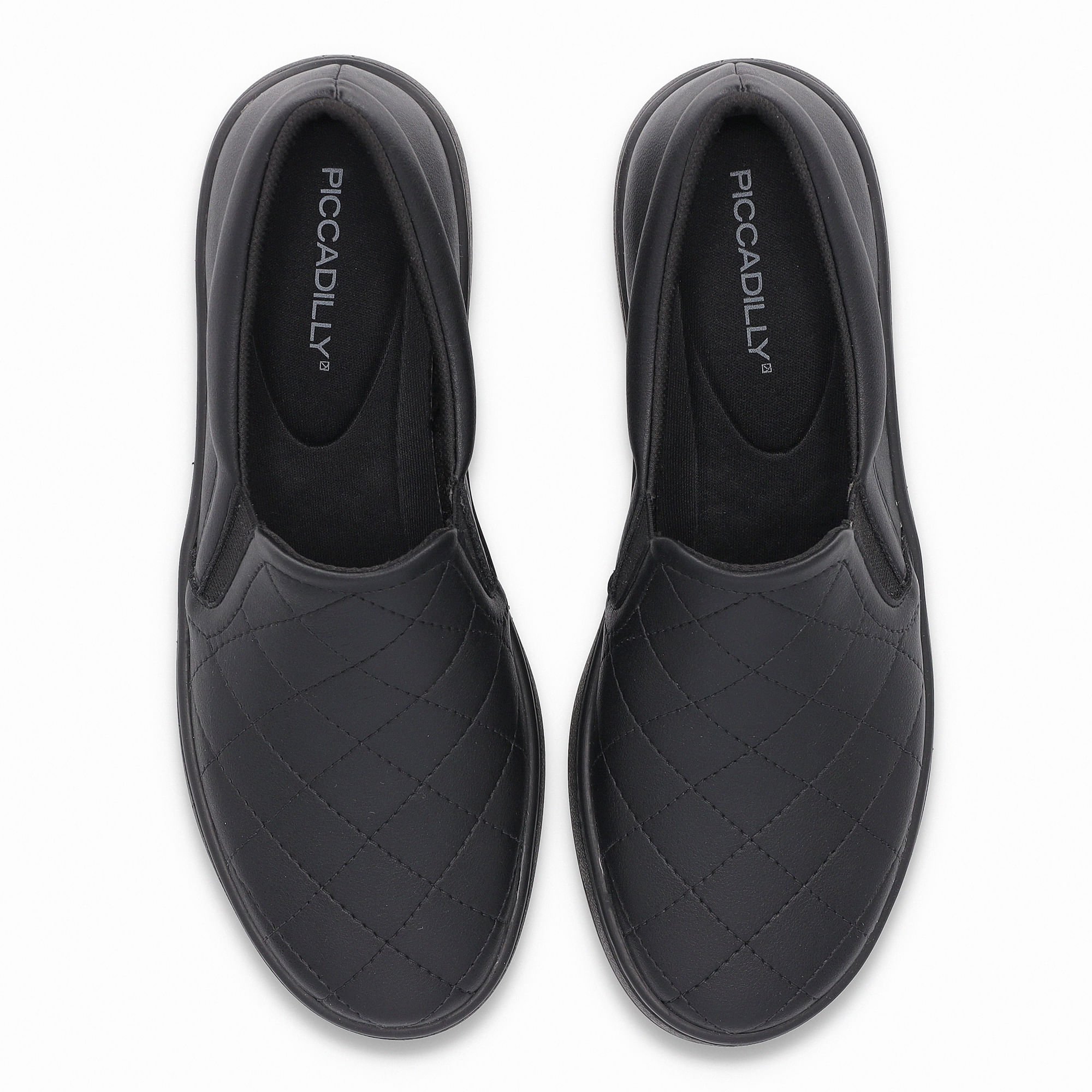 Tênis Beta Salto Baixo Preto Preto 5