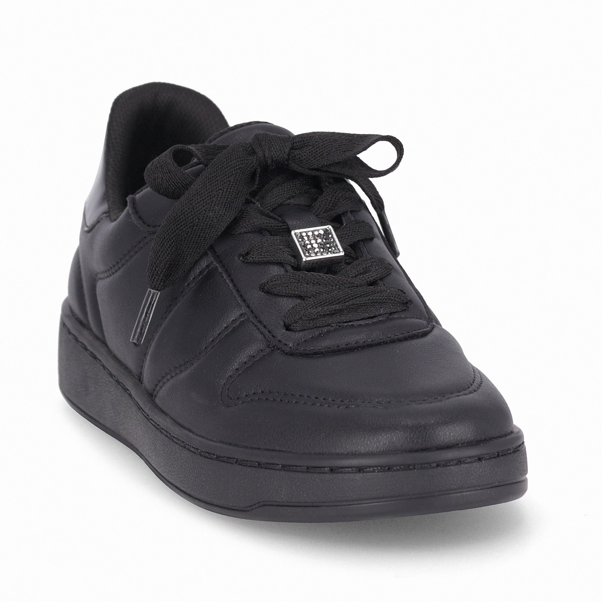 Tênis Beta Salto Baixo Preto Preto 3