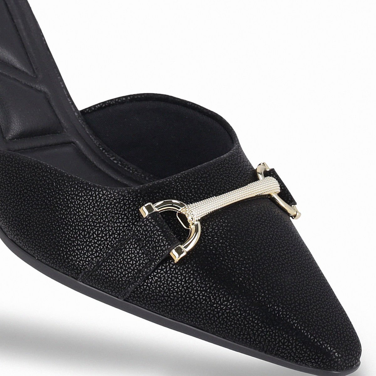 Sapato Canoinha Irene Salto Alto Preto Preto 5