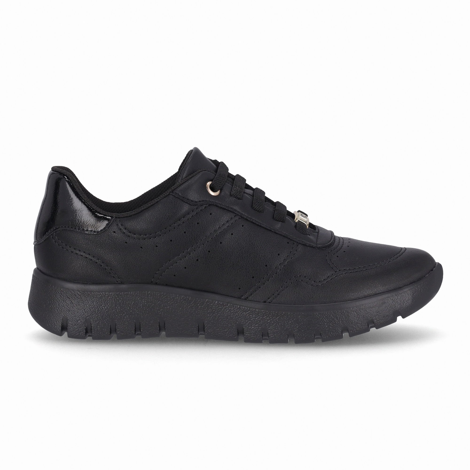 Tênis Vicky Salto Baixo Preto Preto 2