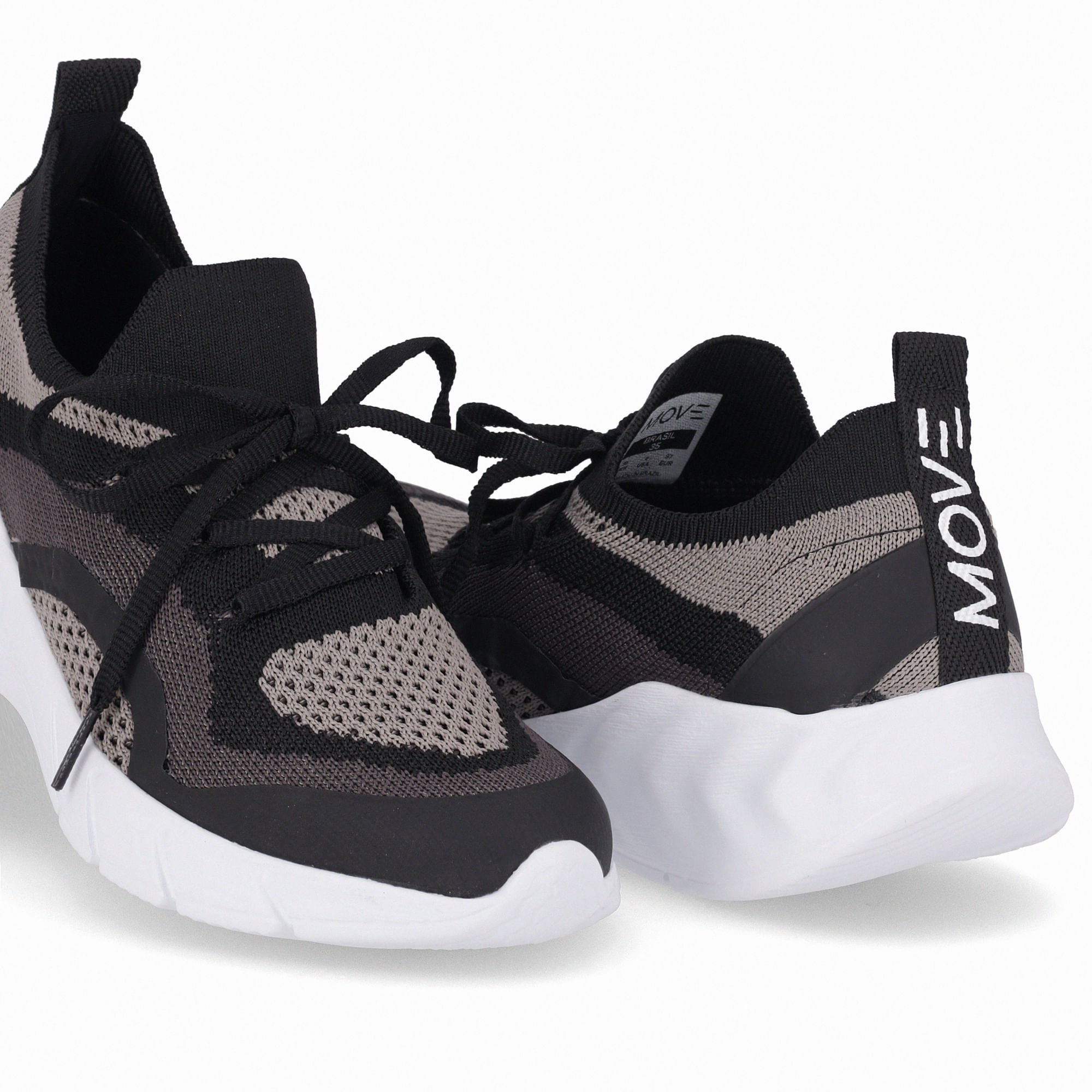 Tênis Move Preto com Cinza Preto 4