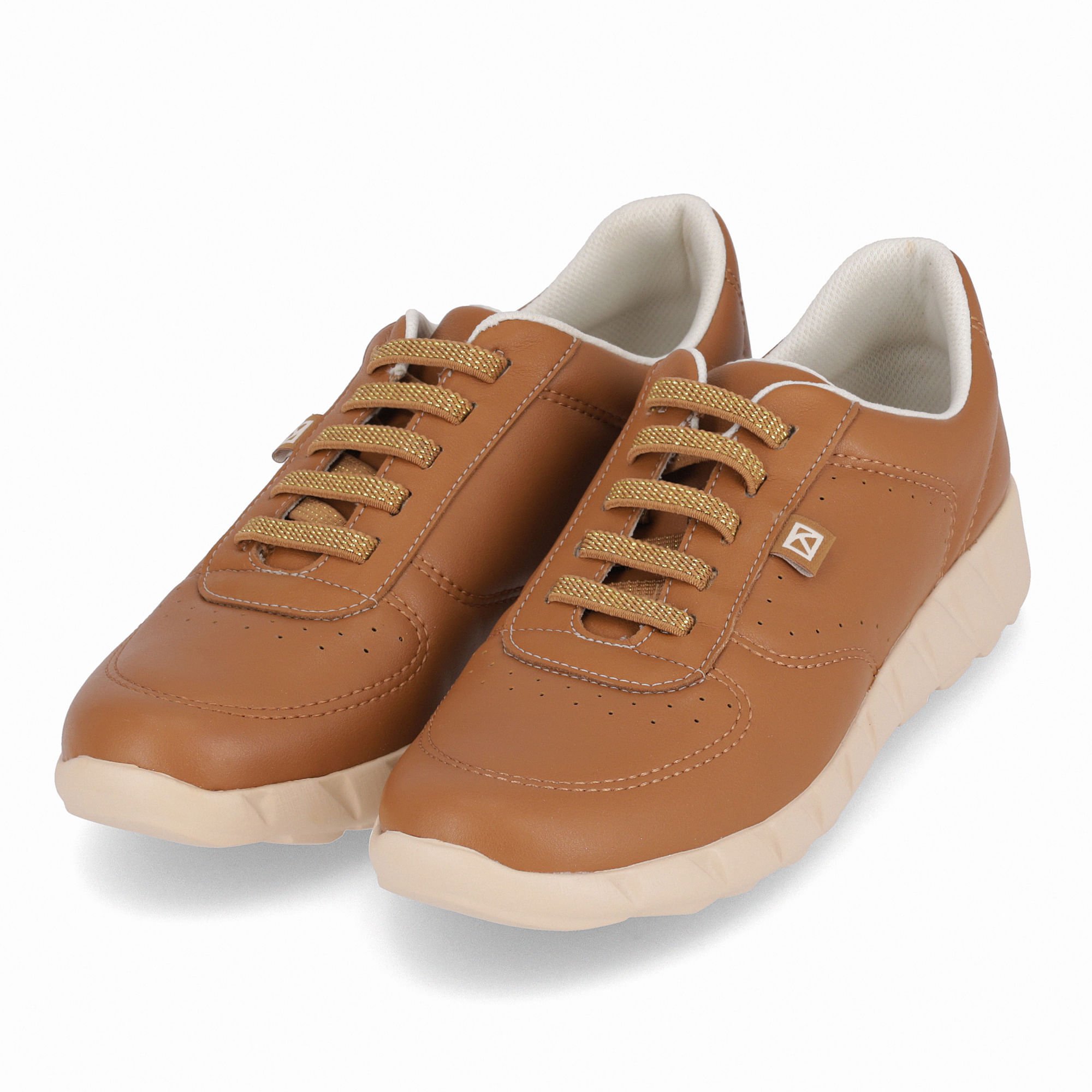 Tênis Fabi Rasteira Mascavo Marrom 2