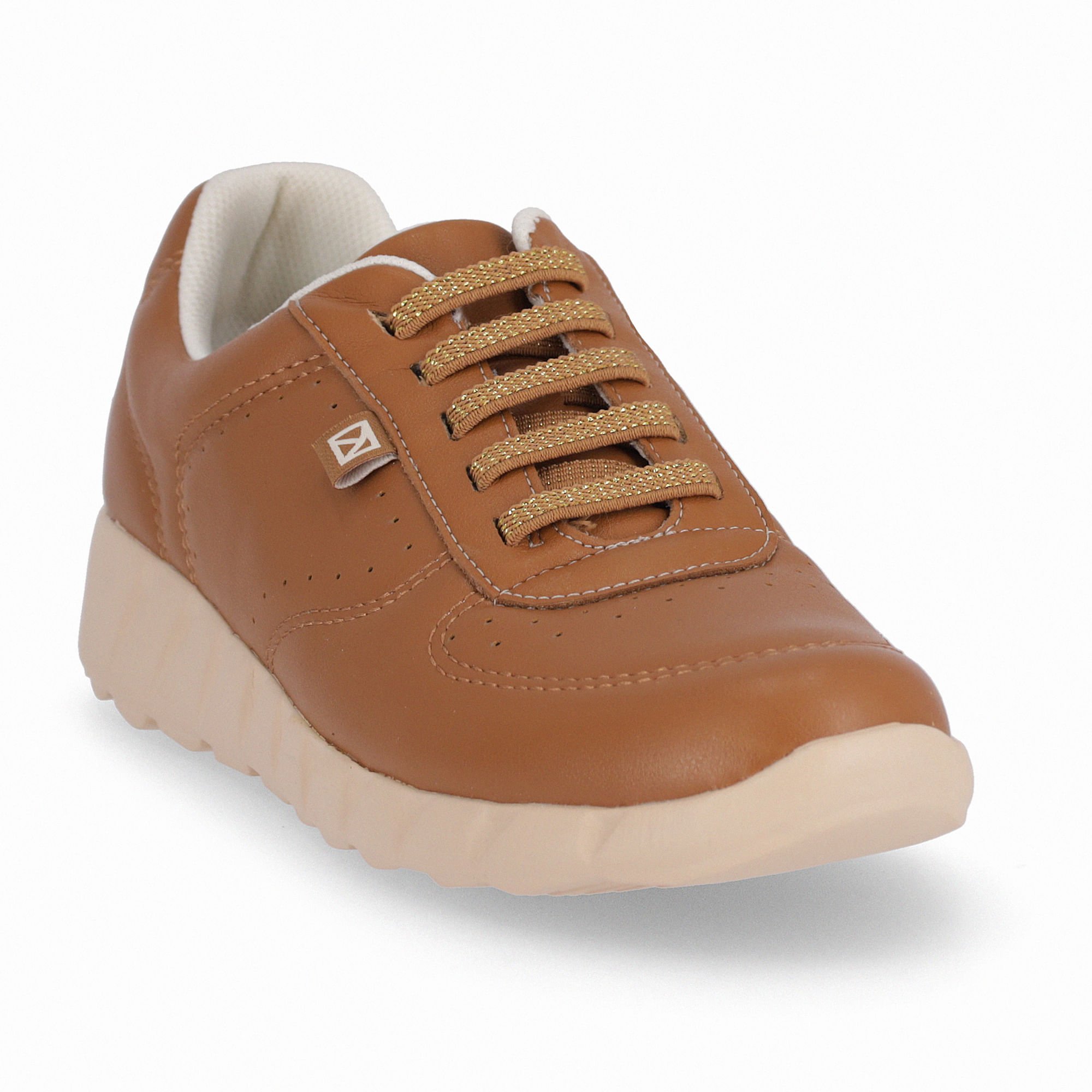 Tênis Fabi Rasteira Mascavo Marrom 3