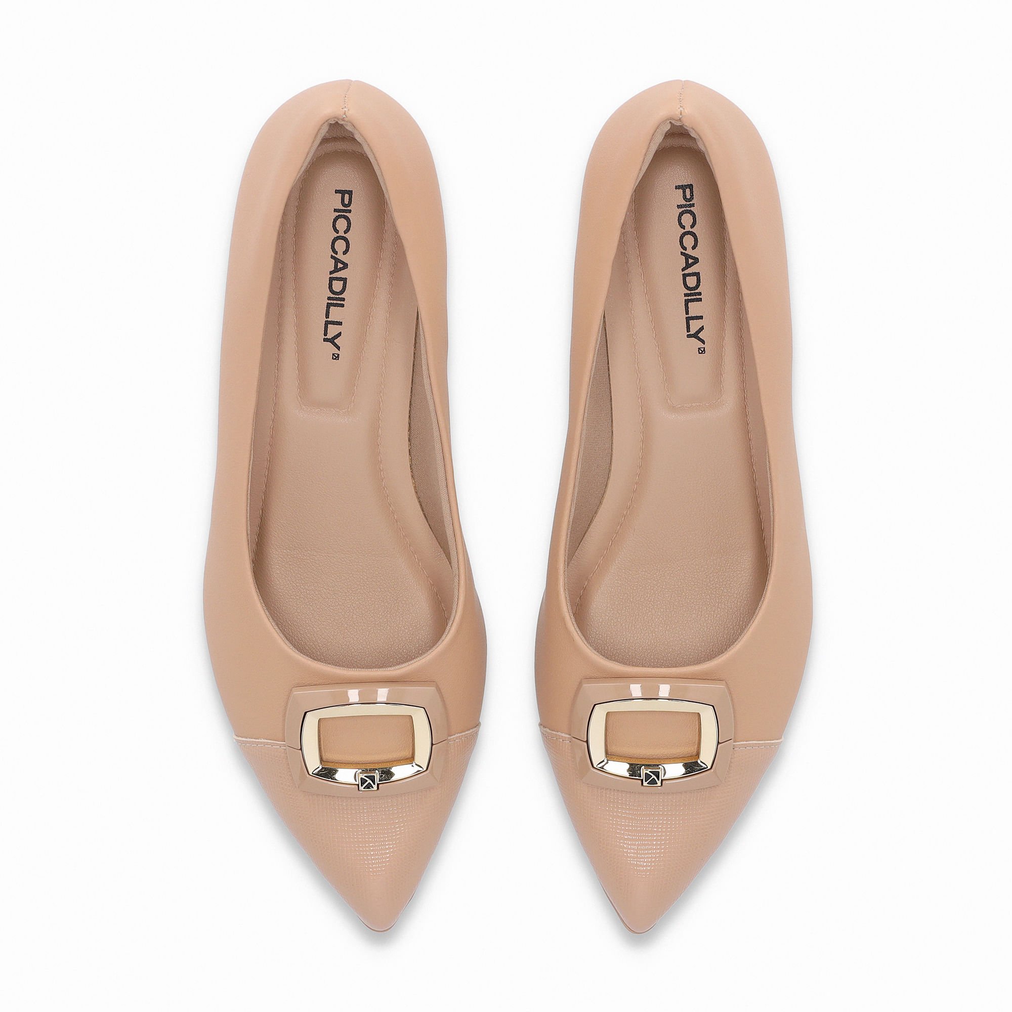 Scarpin Taci Salto Médio Nude Claro Nude 5