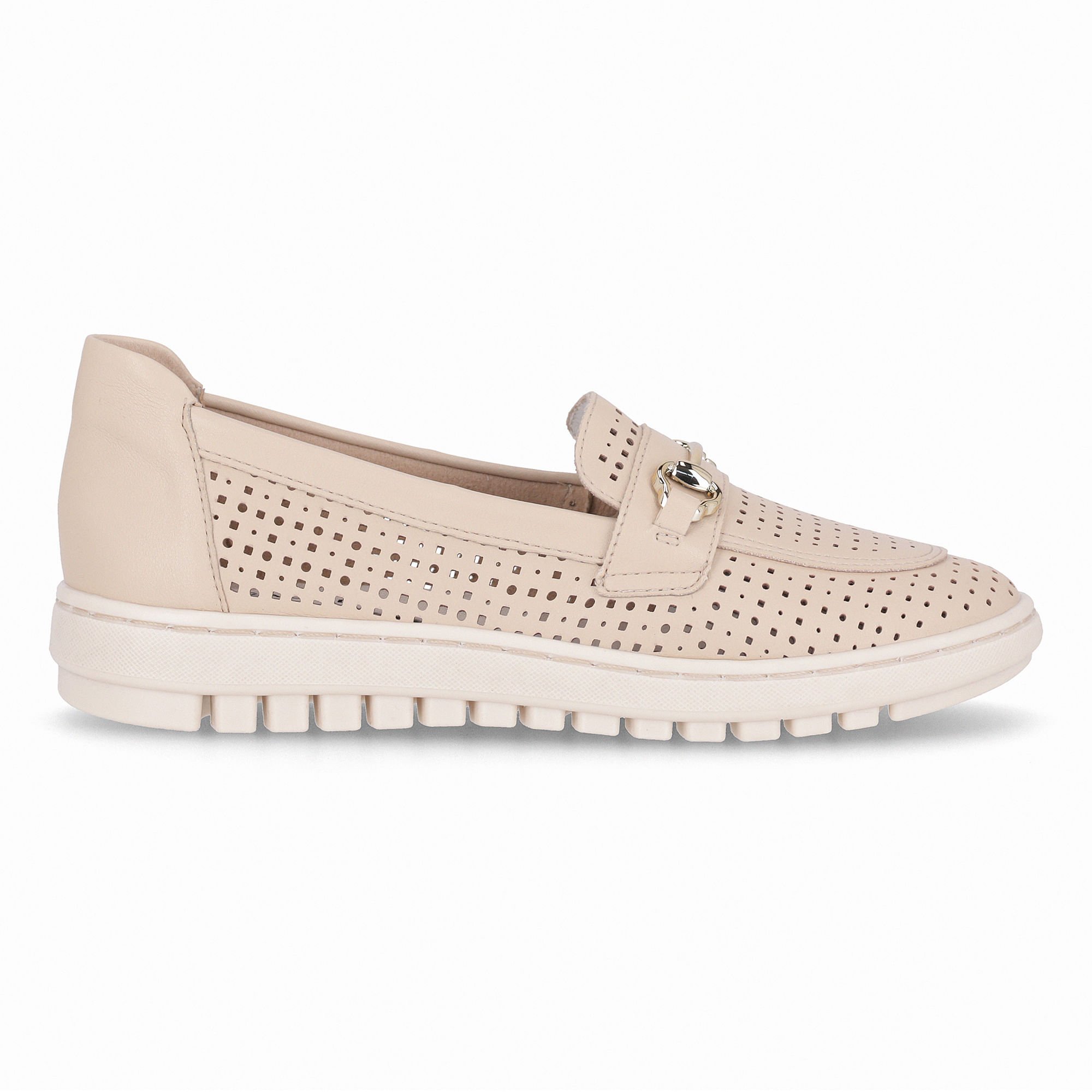 Sapato Mocassim Nici Salto Baixo Brule