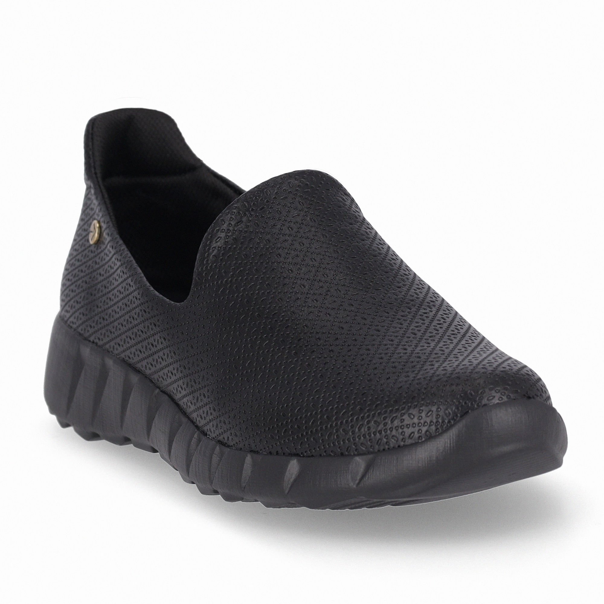 Tênis Fabi Rasteira Preto Preto 3