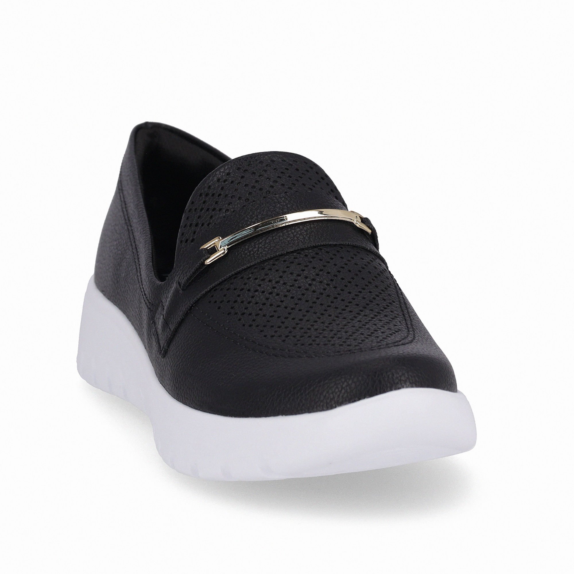 Tênis Vicky Salto Baixo Preto Preto 3