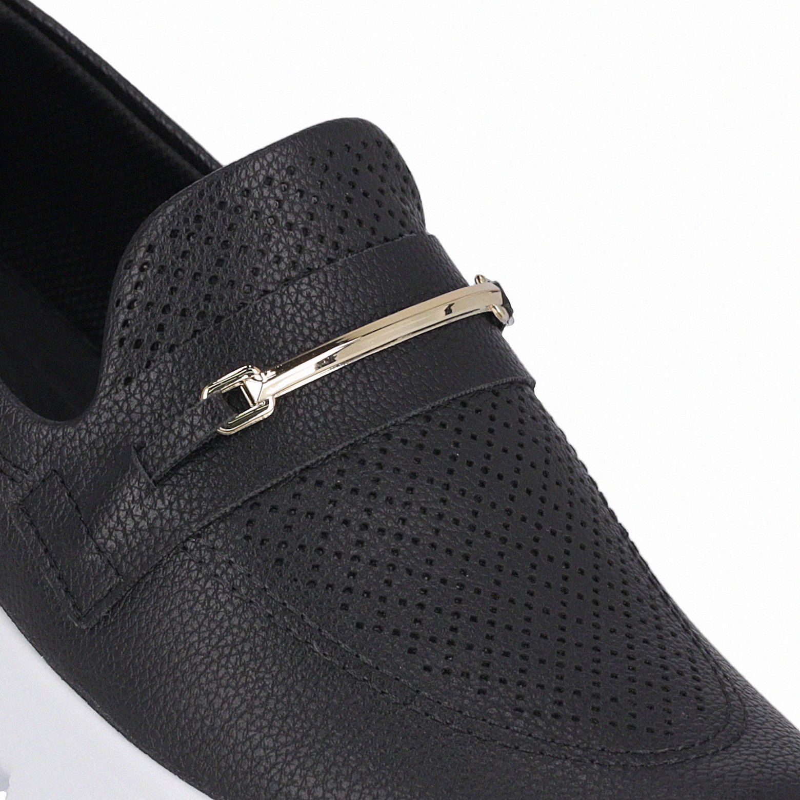 Tênis Vicky Salto Baixo Preto Preto 4