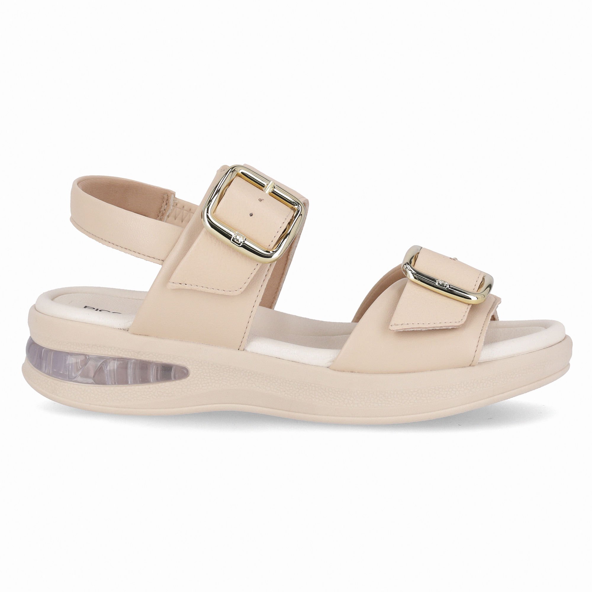 Sandália SoftStep Anabela Médio Brule