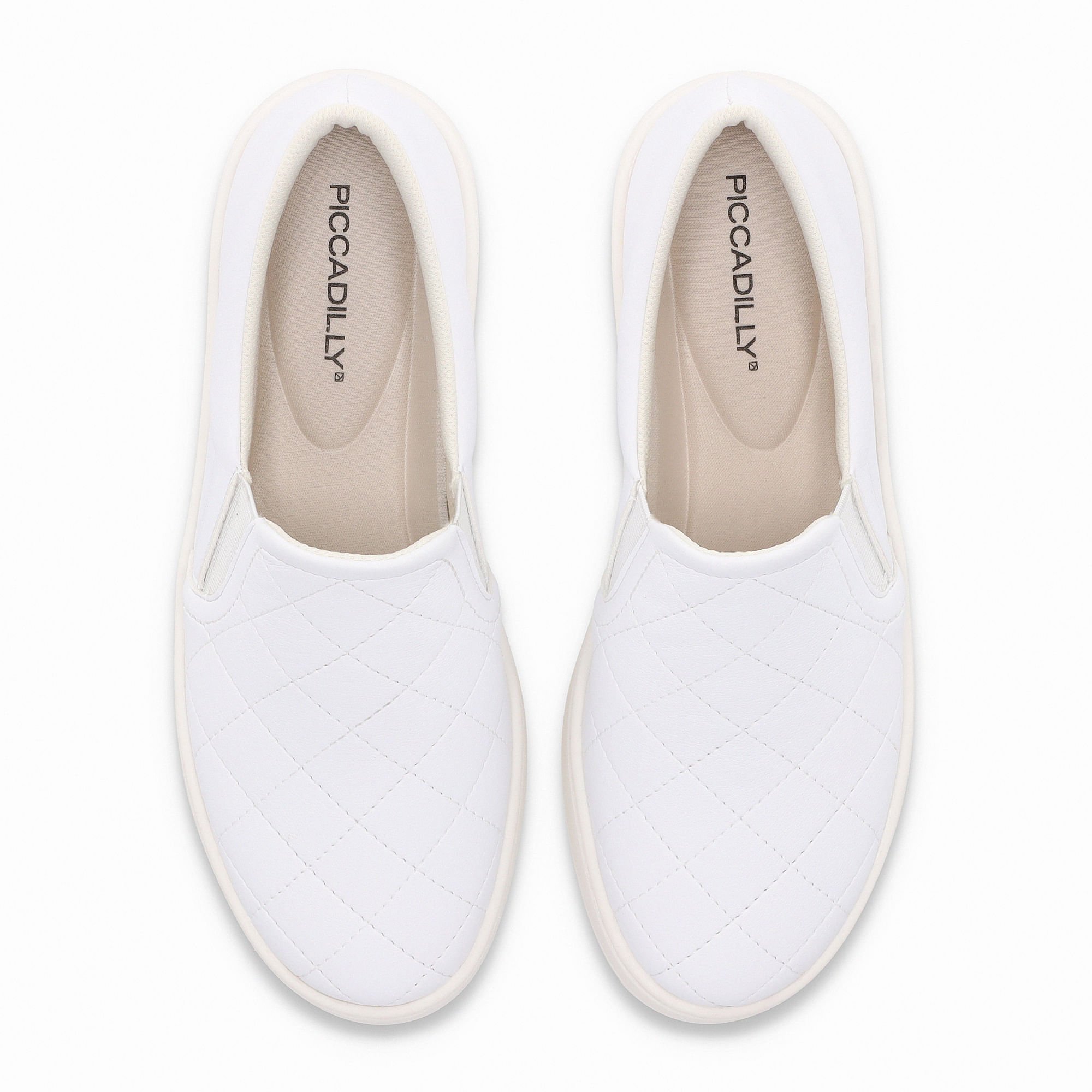 Tênis Beta Salto Baixo Branco Neve Branco 4