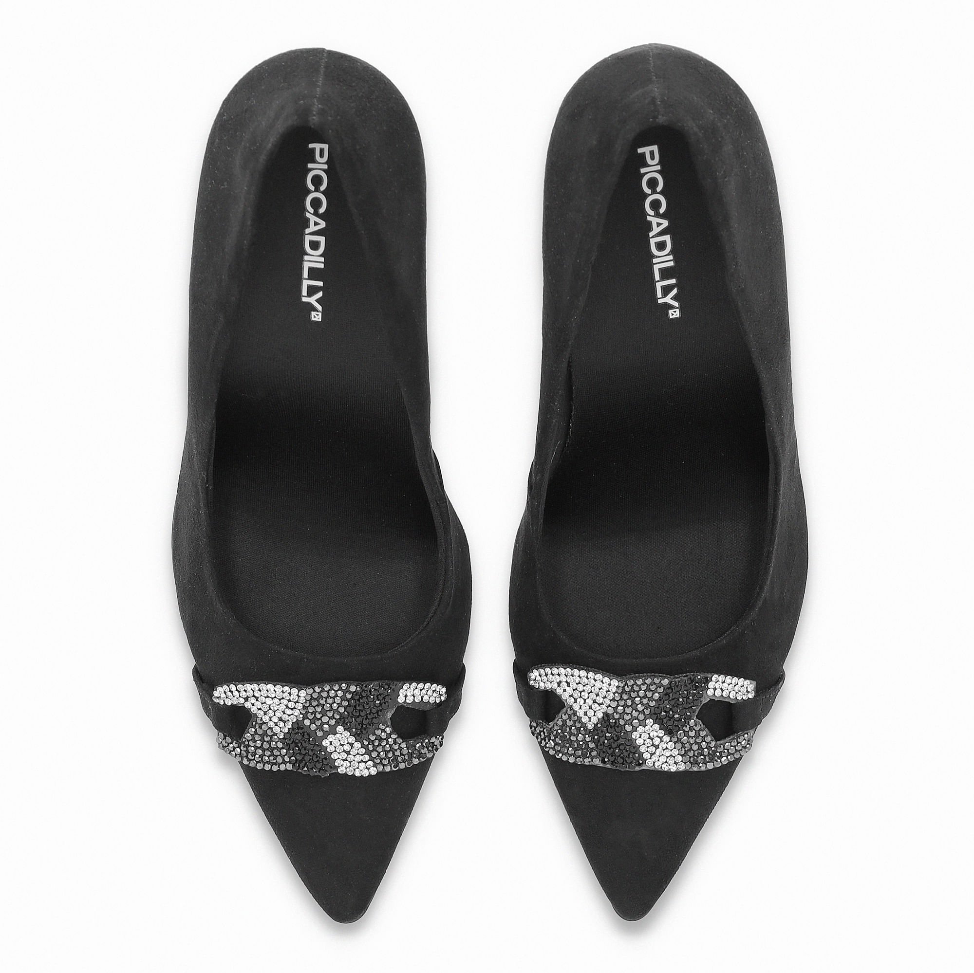 Scarpin Silvana Salto Alto Preto Preto 5