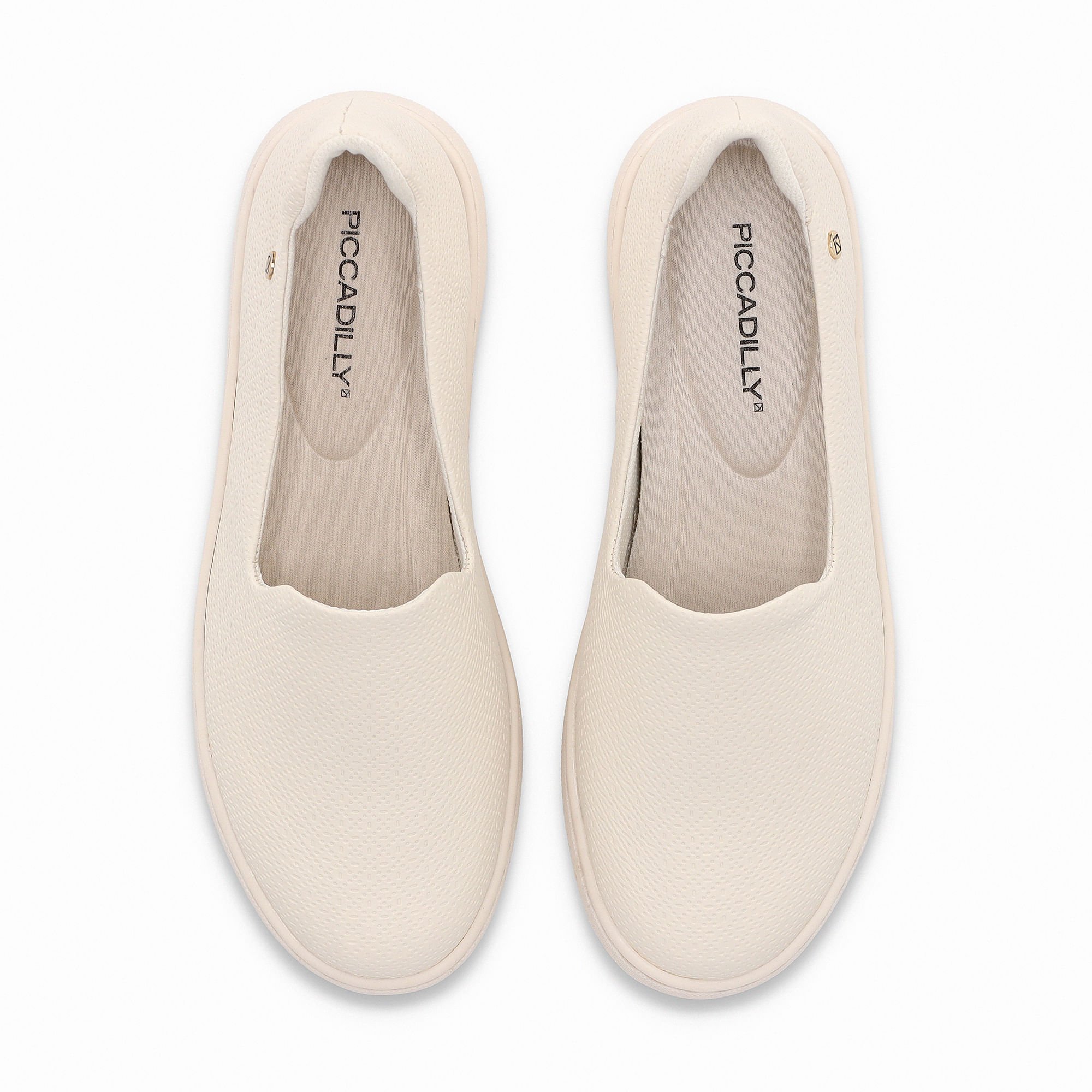 Tênis Nici Salto Baixo Off White Branco 4