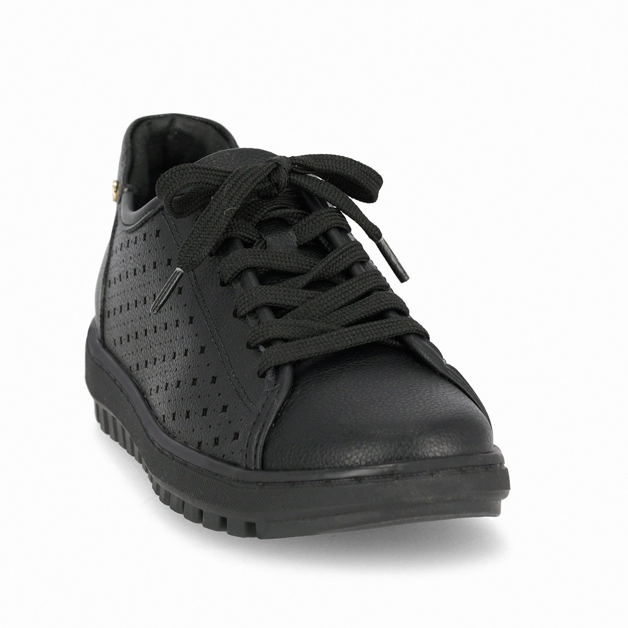 Tênis Nici Salto Baixo Preto Preto 3